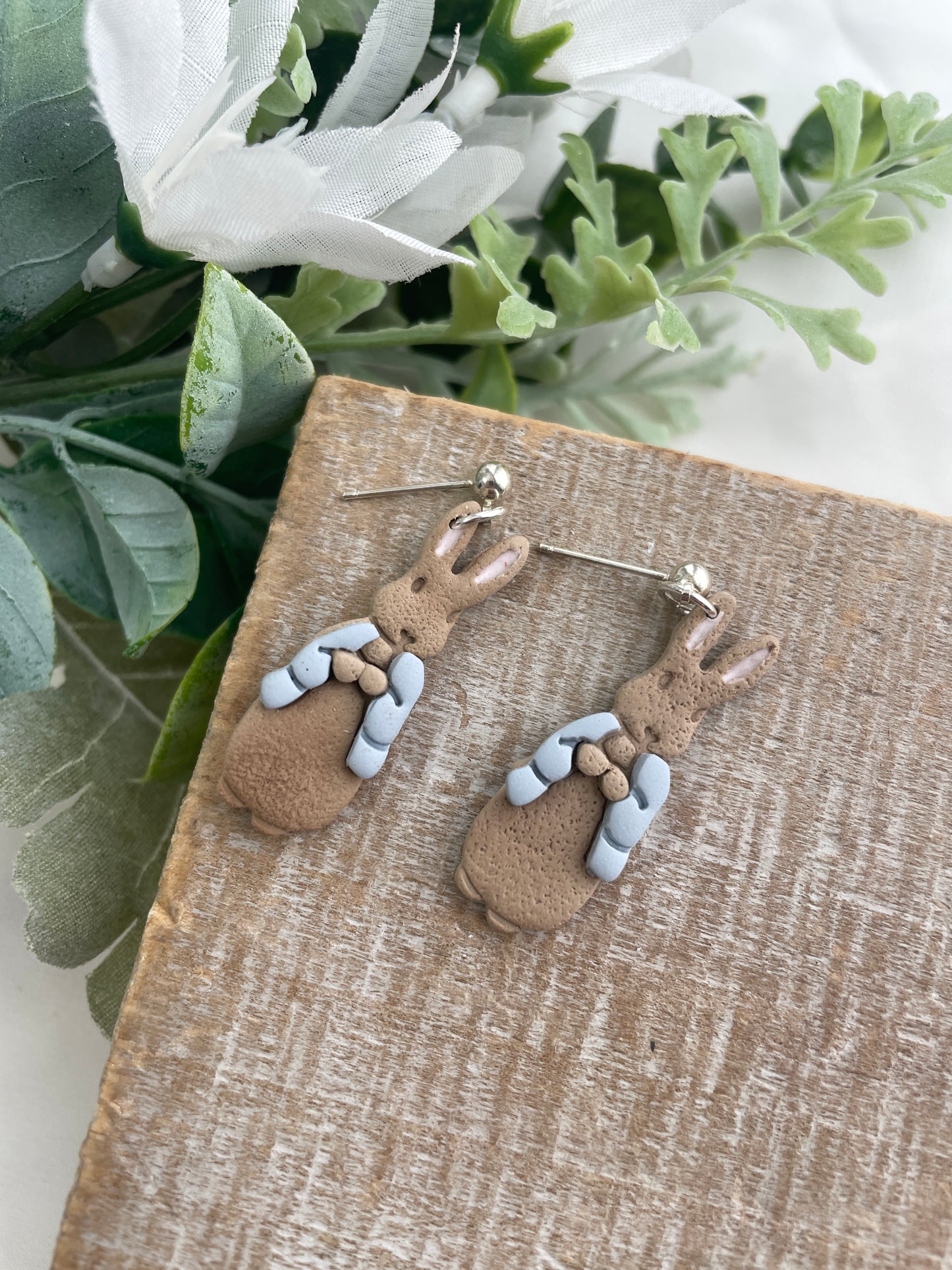 Blue Bunny Dangles