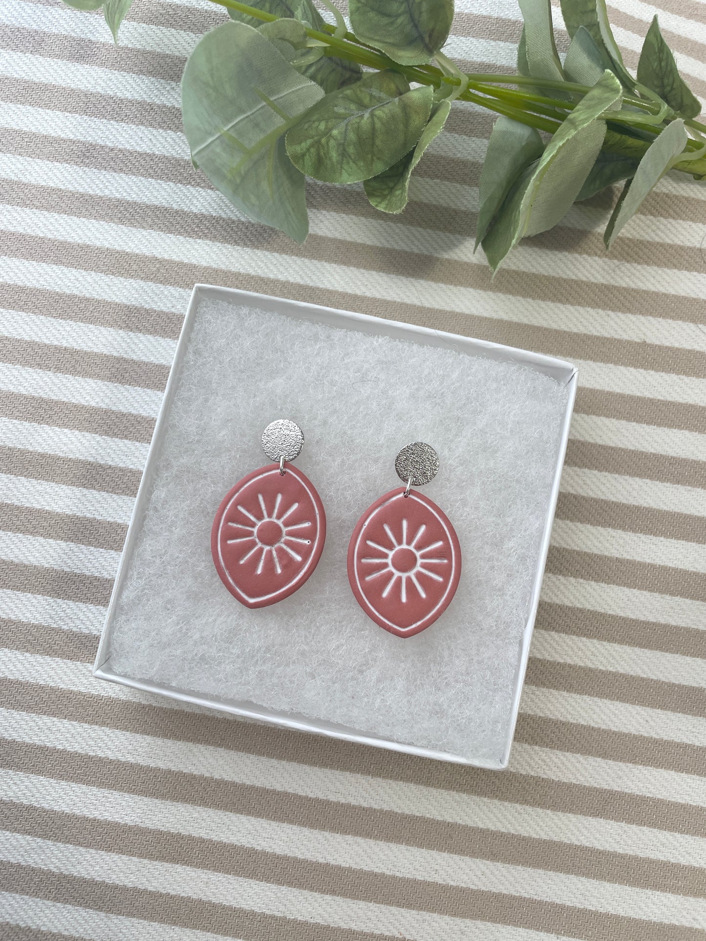 Terracotta Sun Dangles
