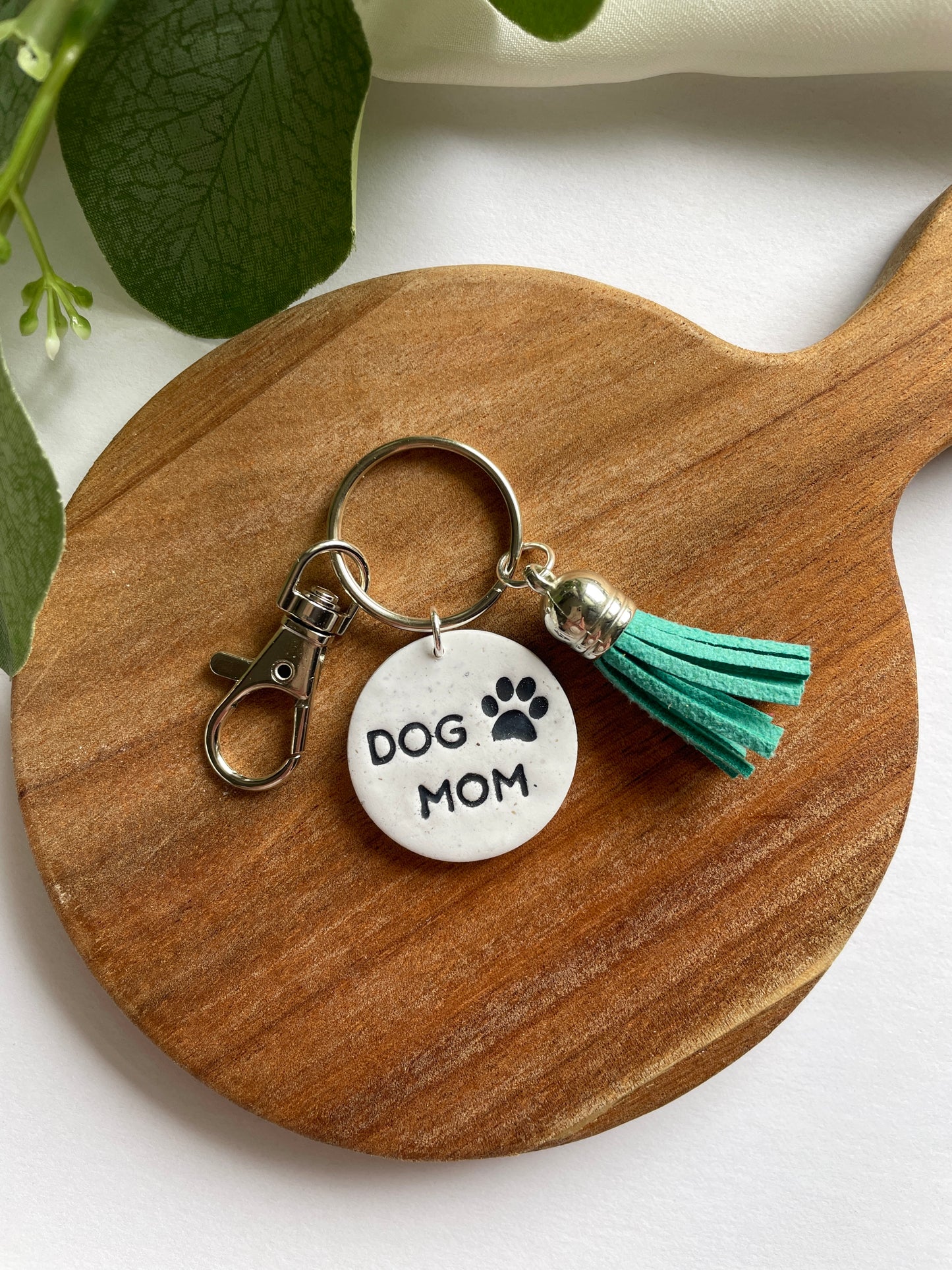 Dog/Cat Mom Keychain