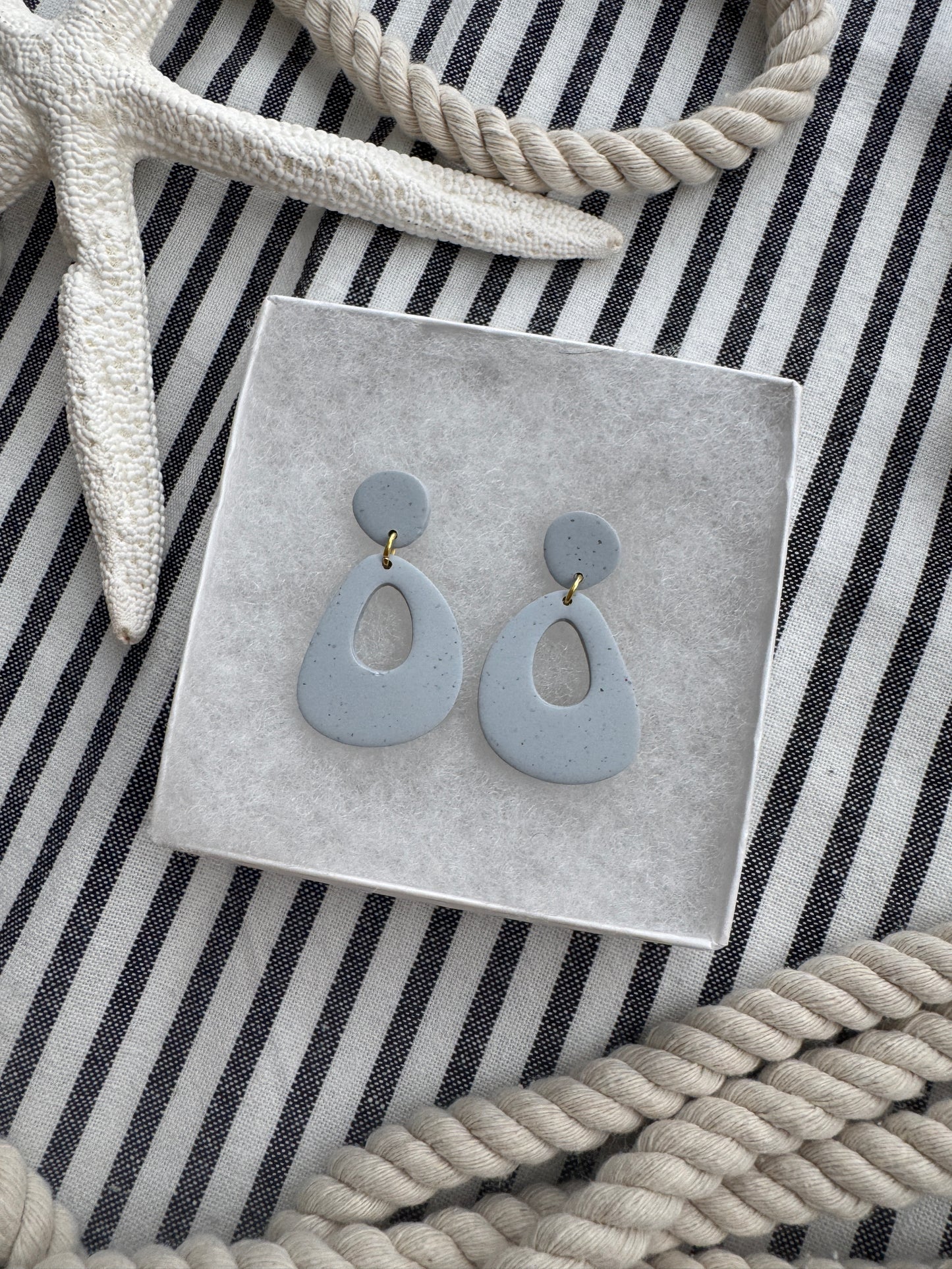 Organic Speckled Dangles