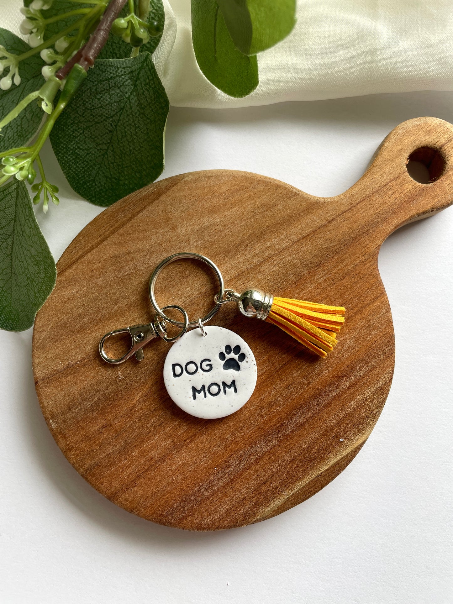 Dog/Cat Mom Keychain