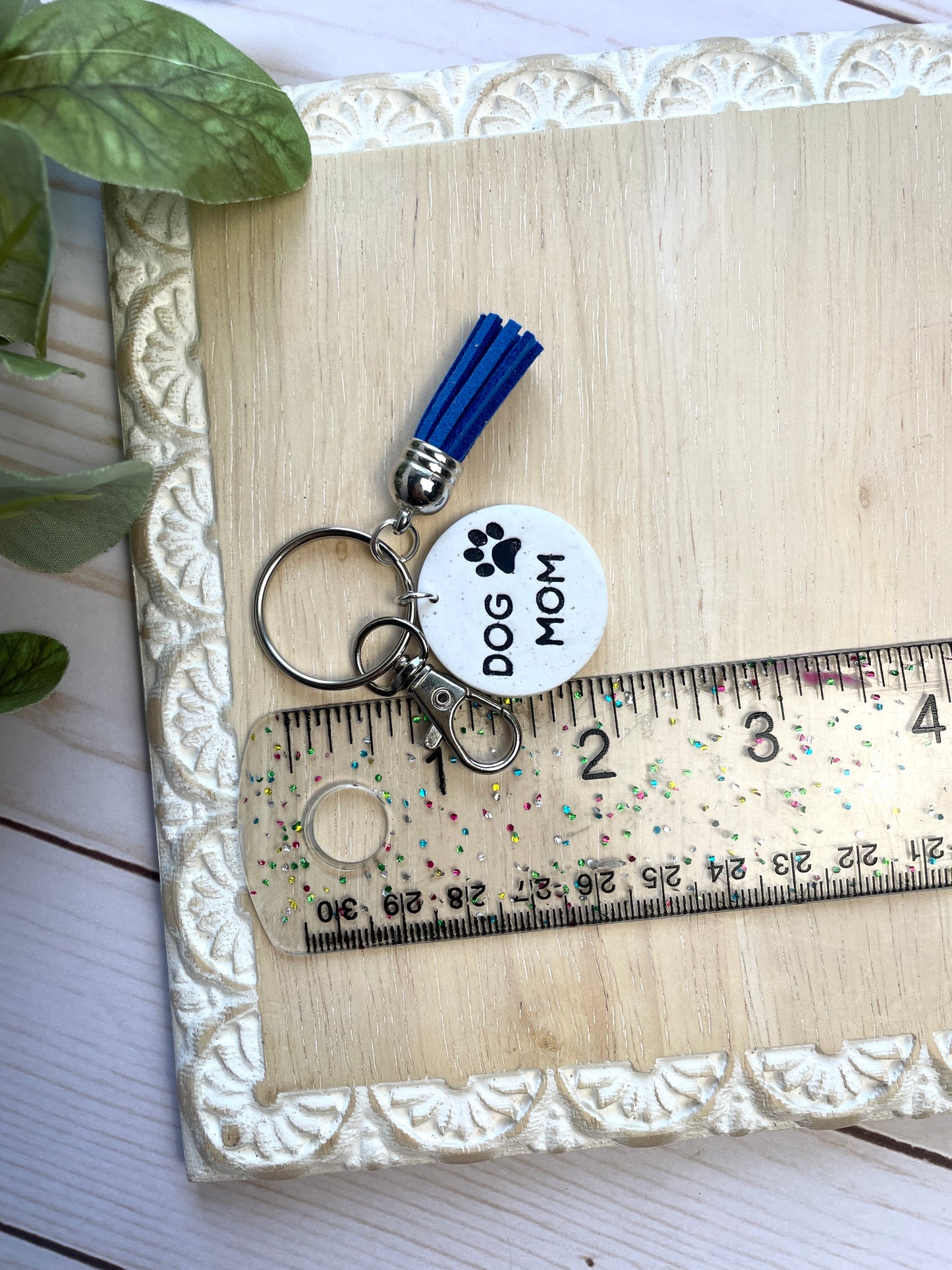 Dog/Cat Mom Keychain