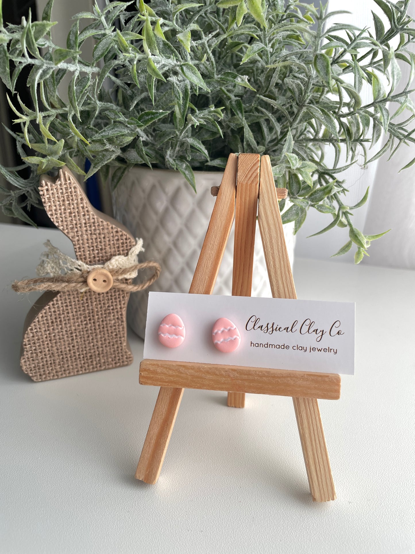 Pastel Easter Egg Studs