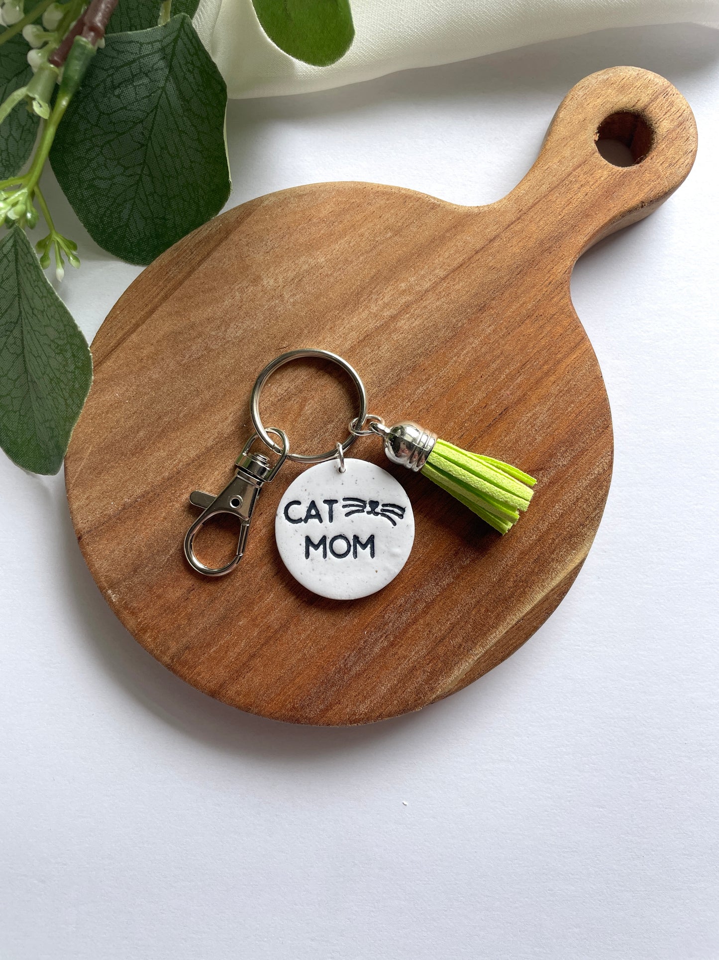 Dog/Cat Mom Keychain