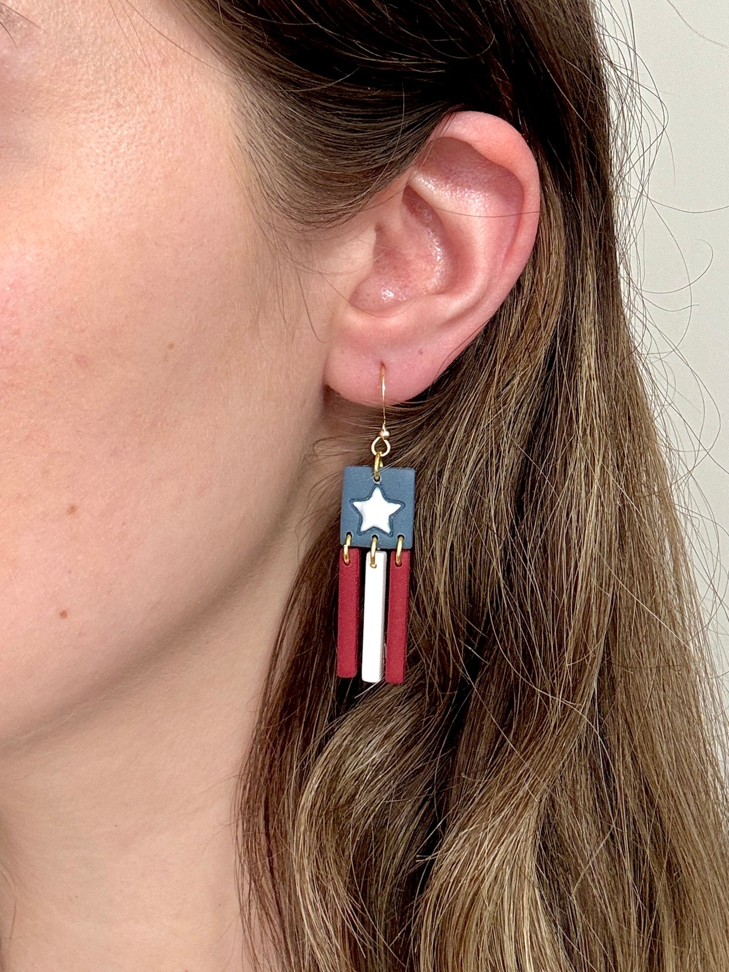 American Flag Dangles
