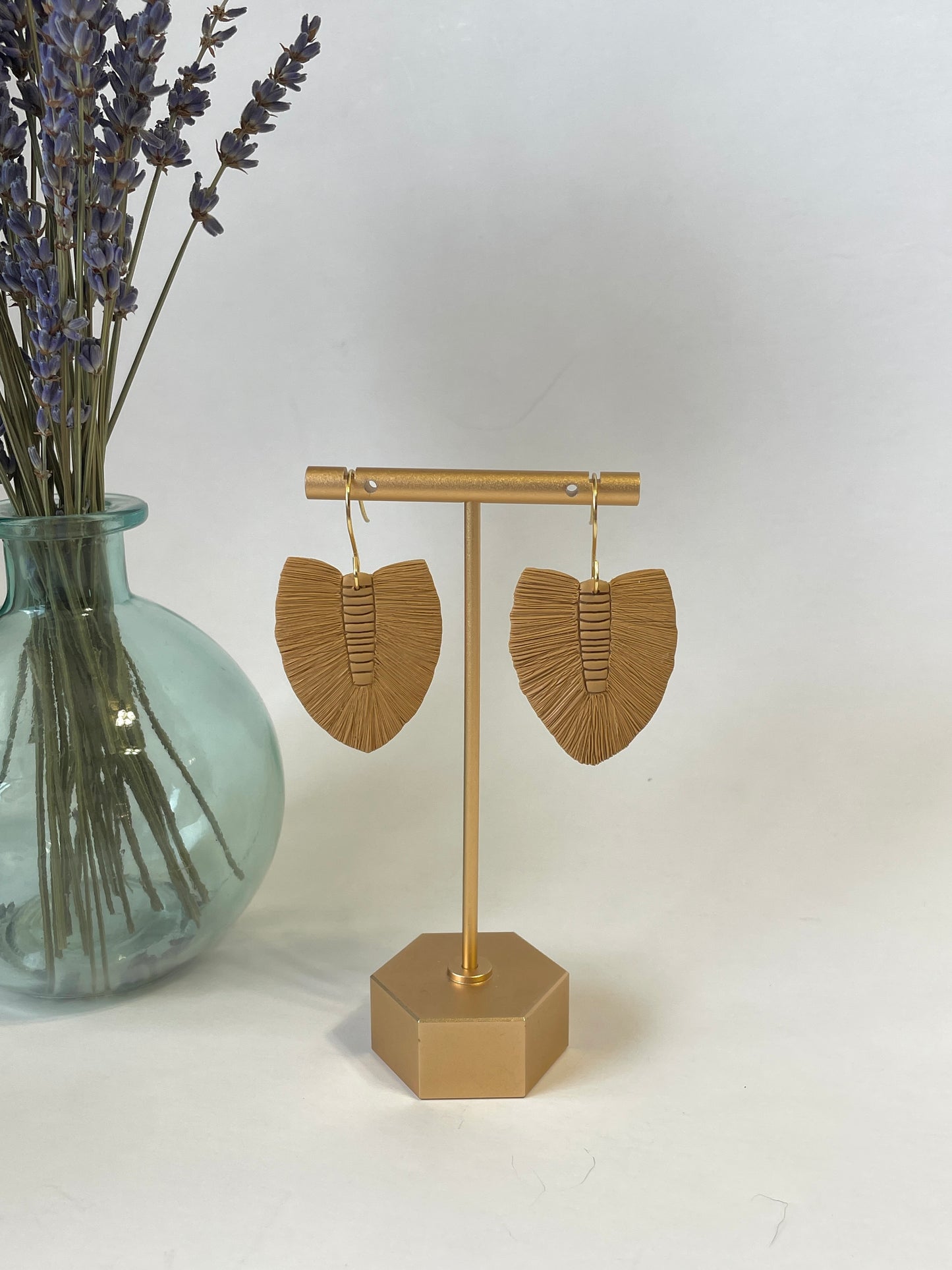Feather Macrame Dangles