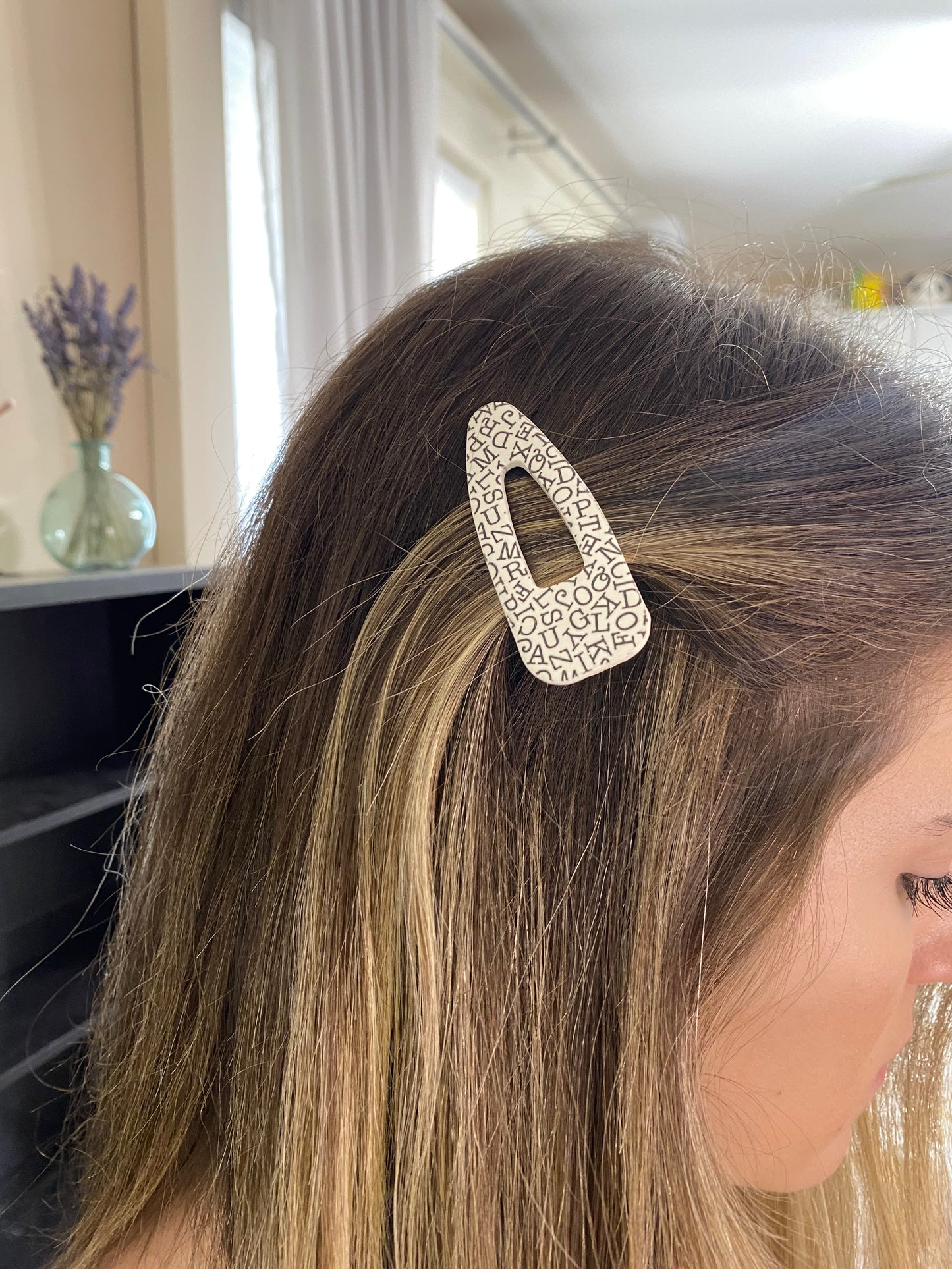 Alphabet Hair Clip