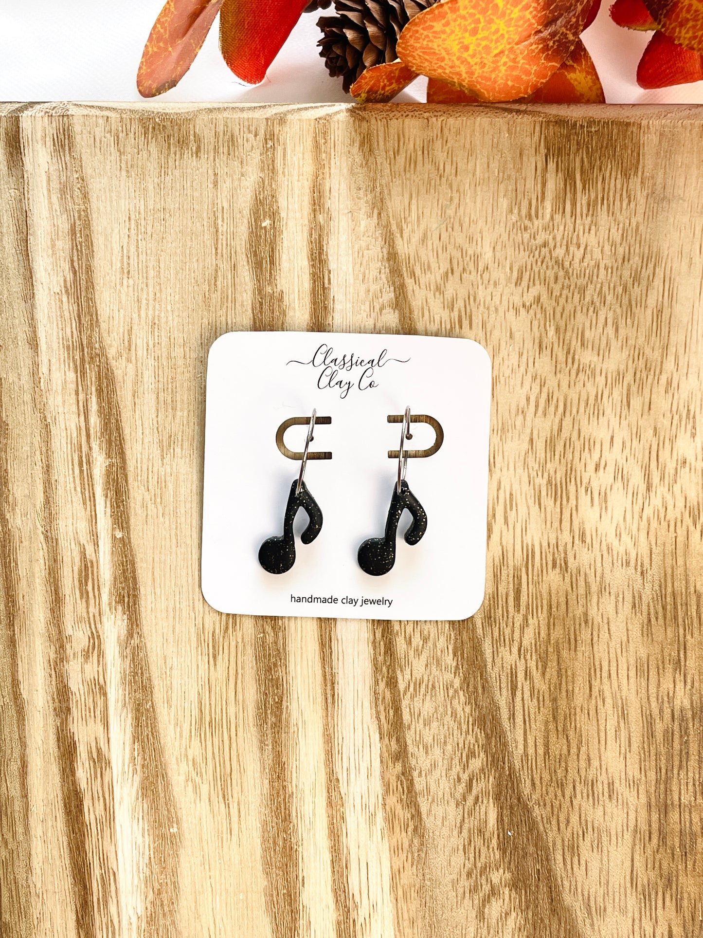 Music Note Hoops