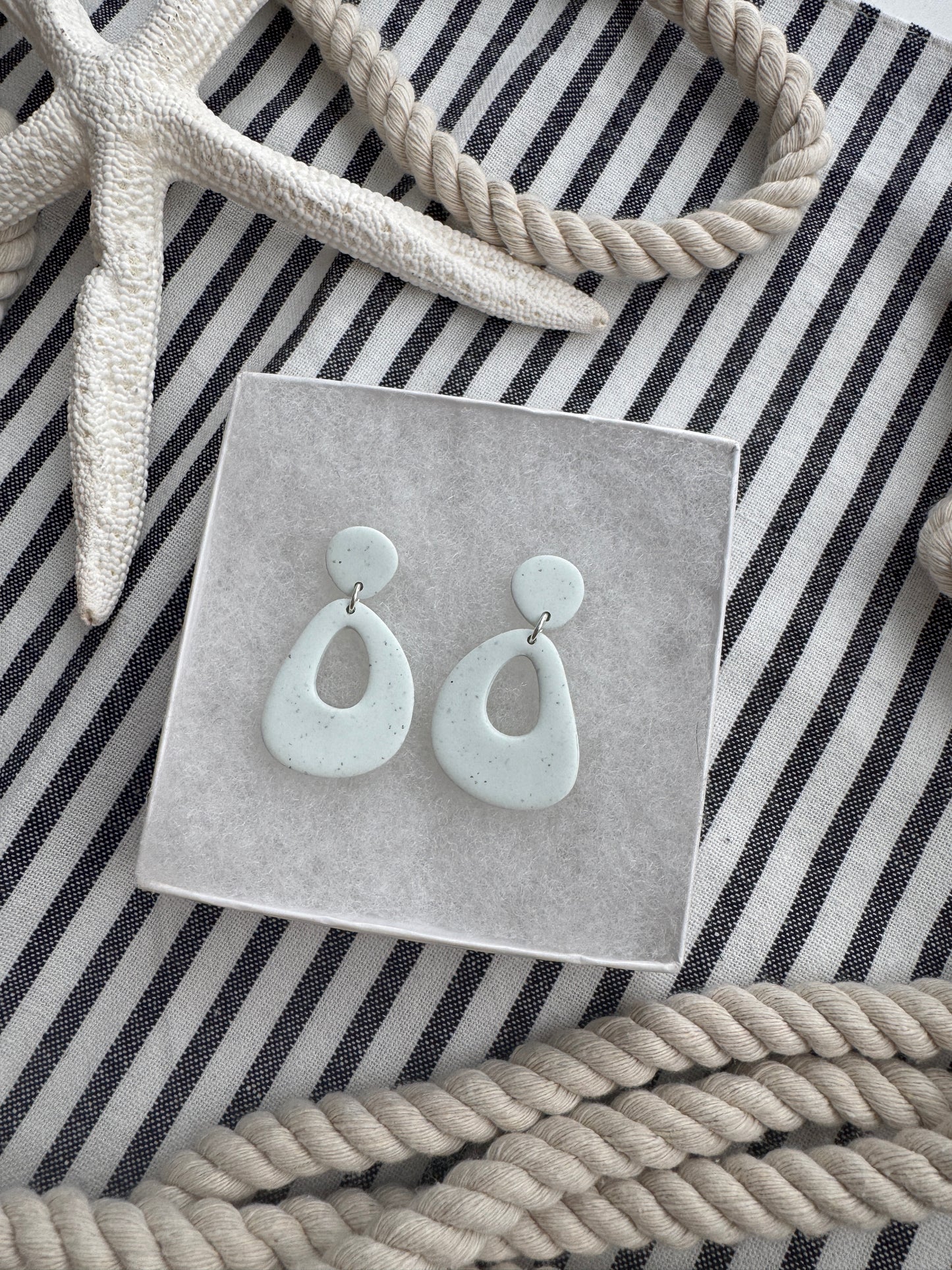Organic Speckled Dangles