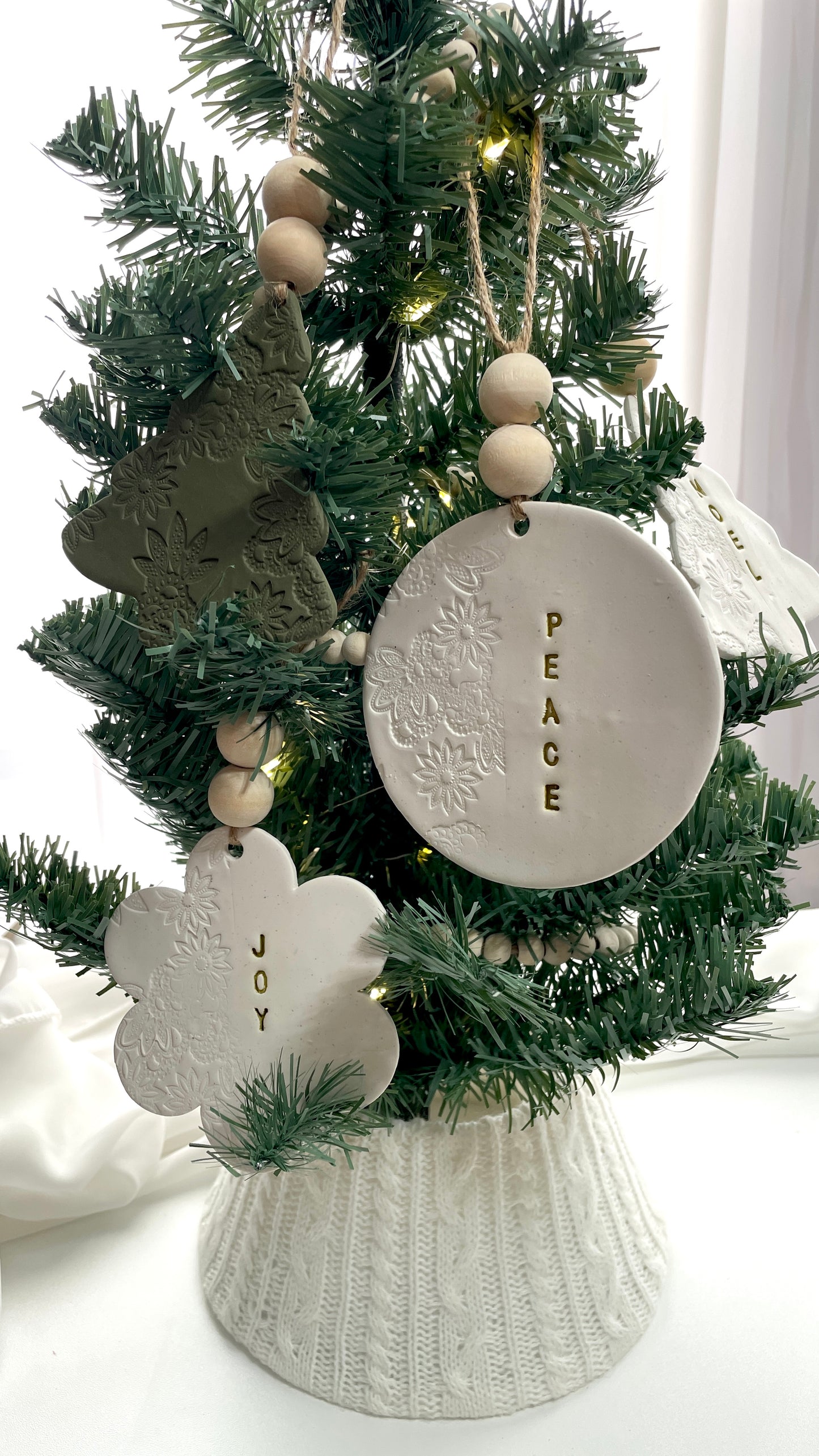 Beaded Tree Ornaments