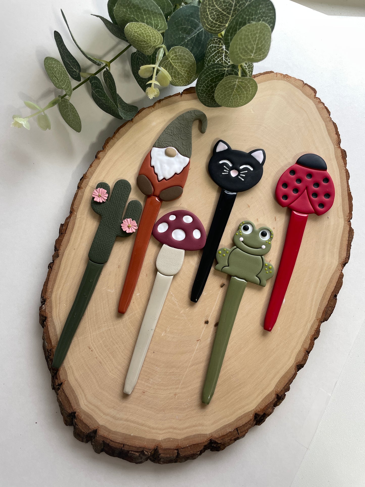 Ladybug Plant Stake