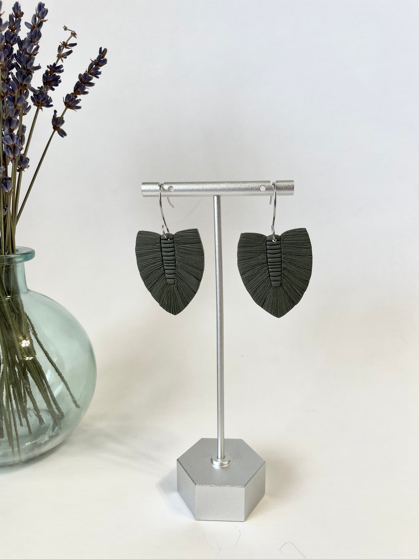 Feather Macrame Dangles