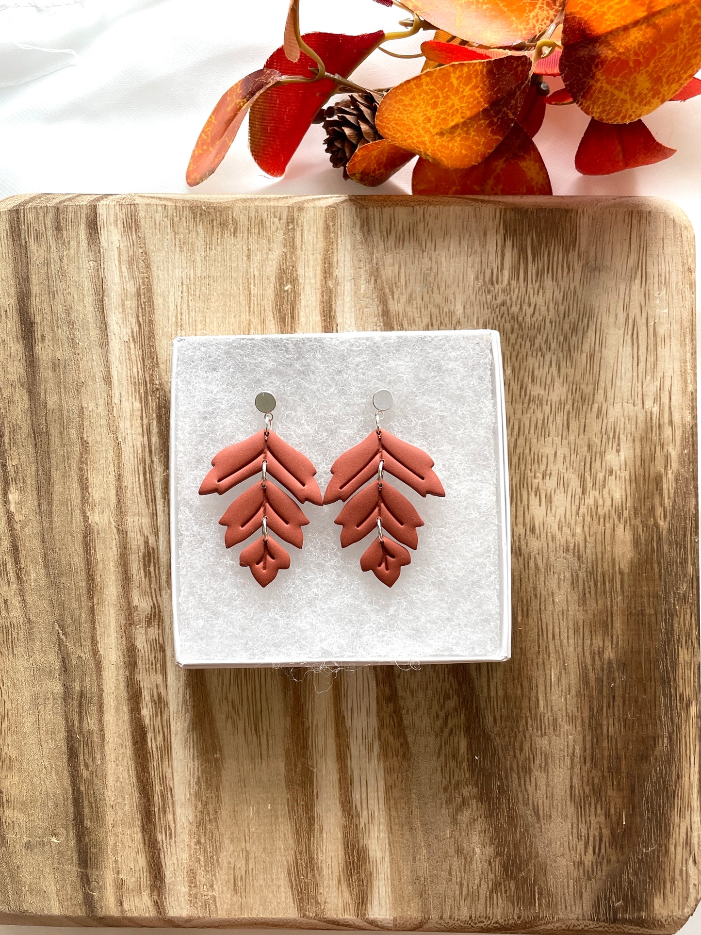Leaf Trio Dangles