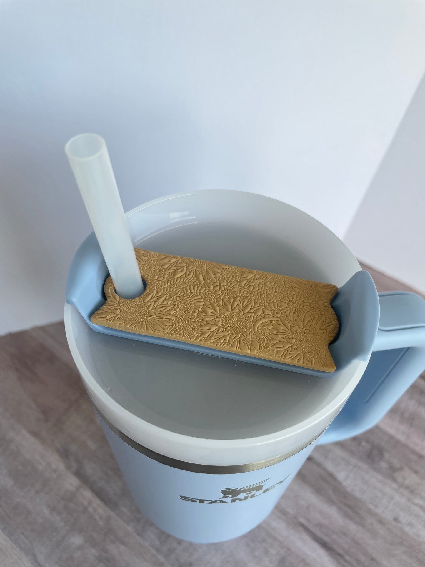 Textured Tumbler Cup Toppers