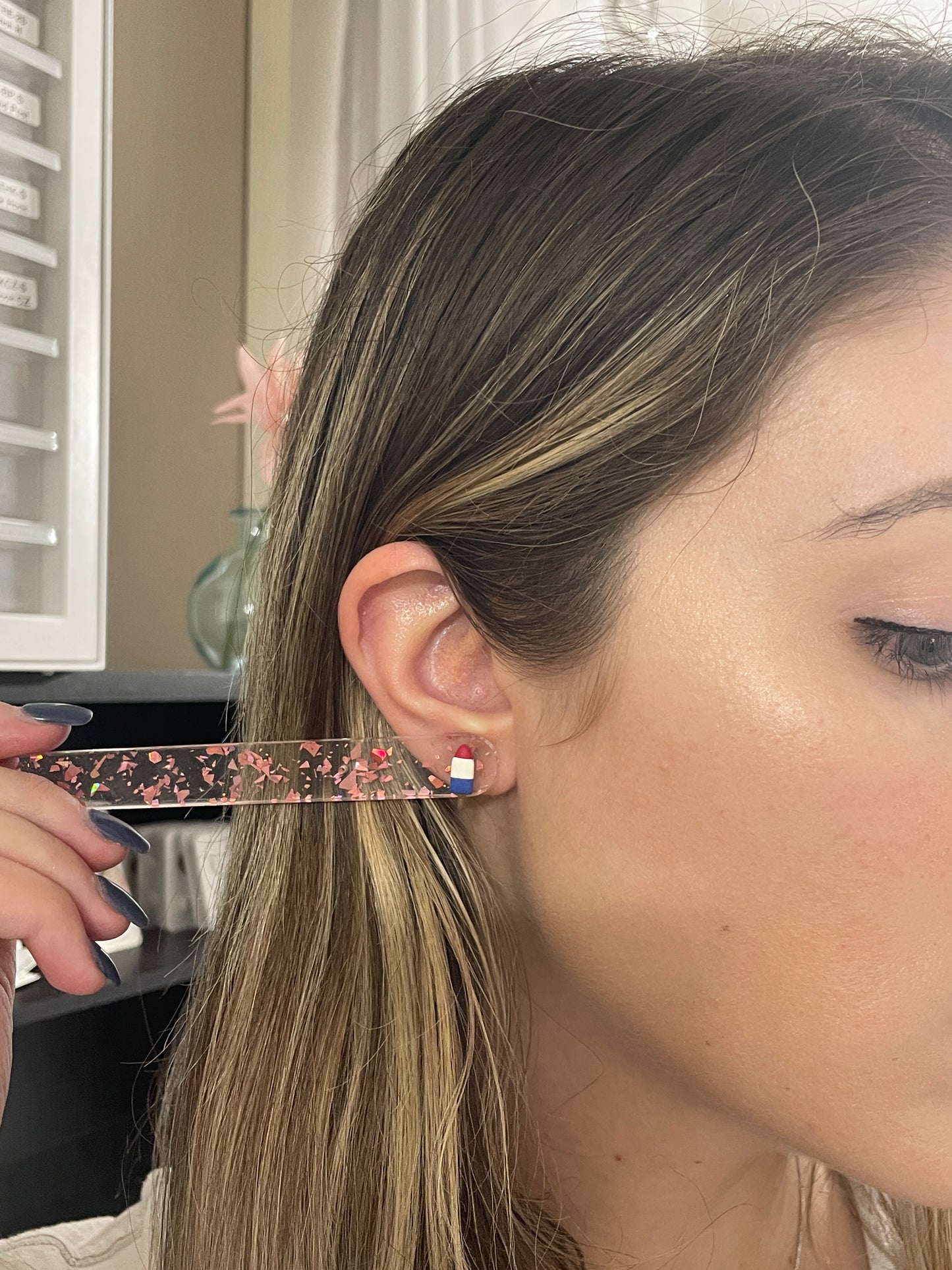 Patriotic Popsicle Studs