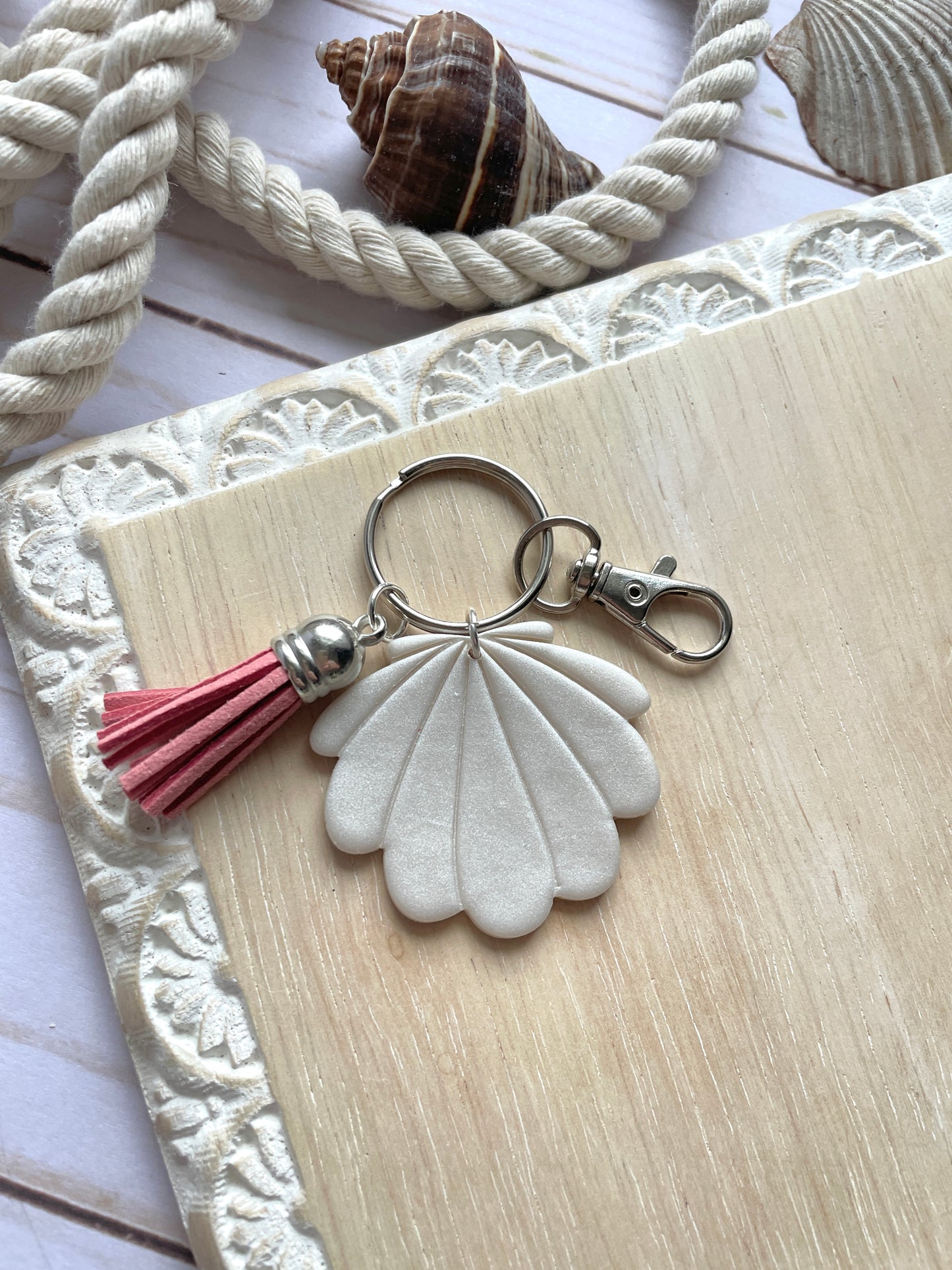 Seashell Keychain