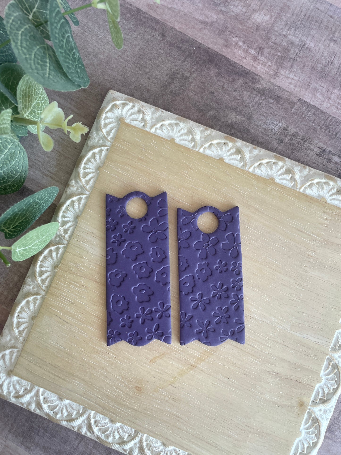Textured Tumbler Cup Toppers