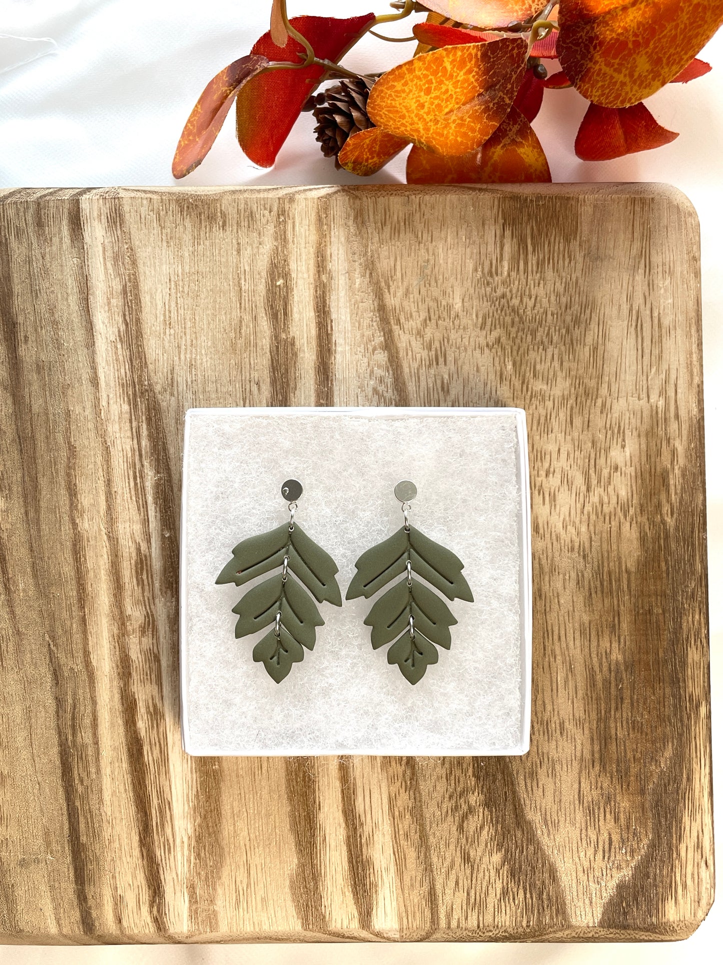 Leaf Trio Dangles