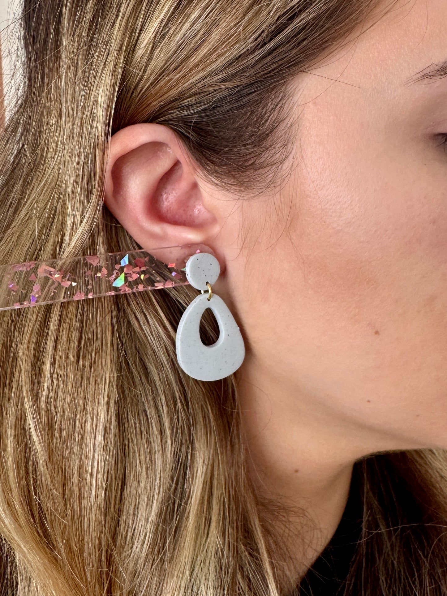 Organic Speckled Dangles