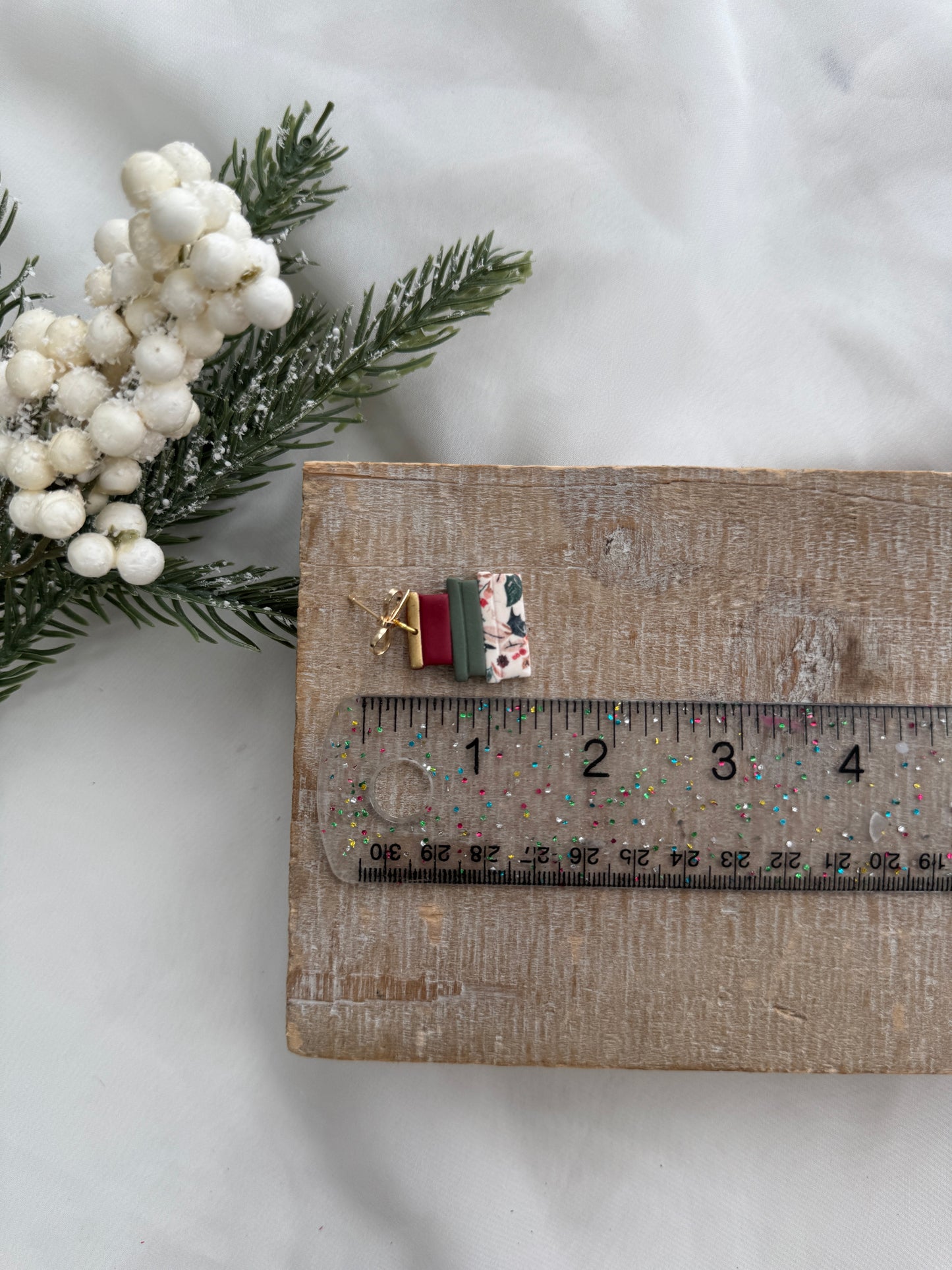 Holiday Gift Stack Dangles