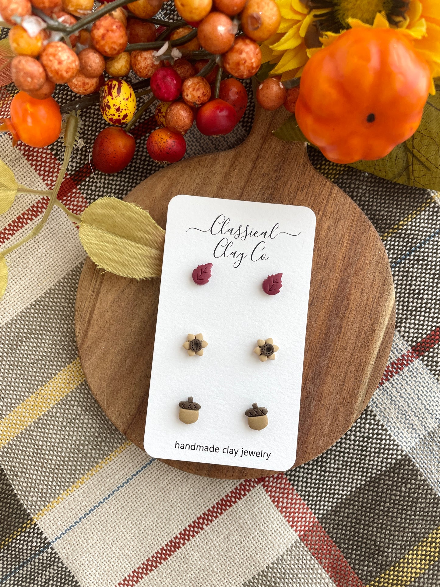 Autumnal Mini Stud Pack