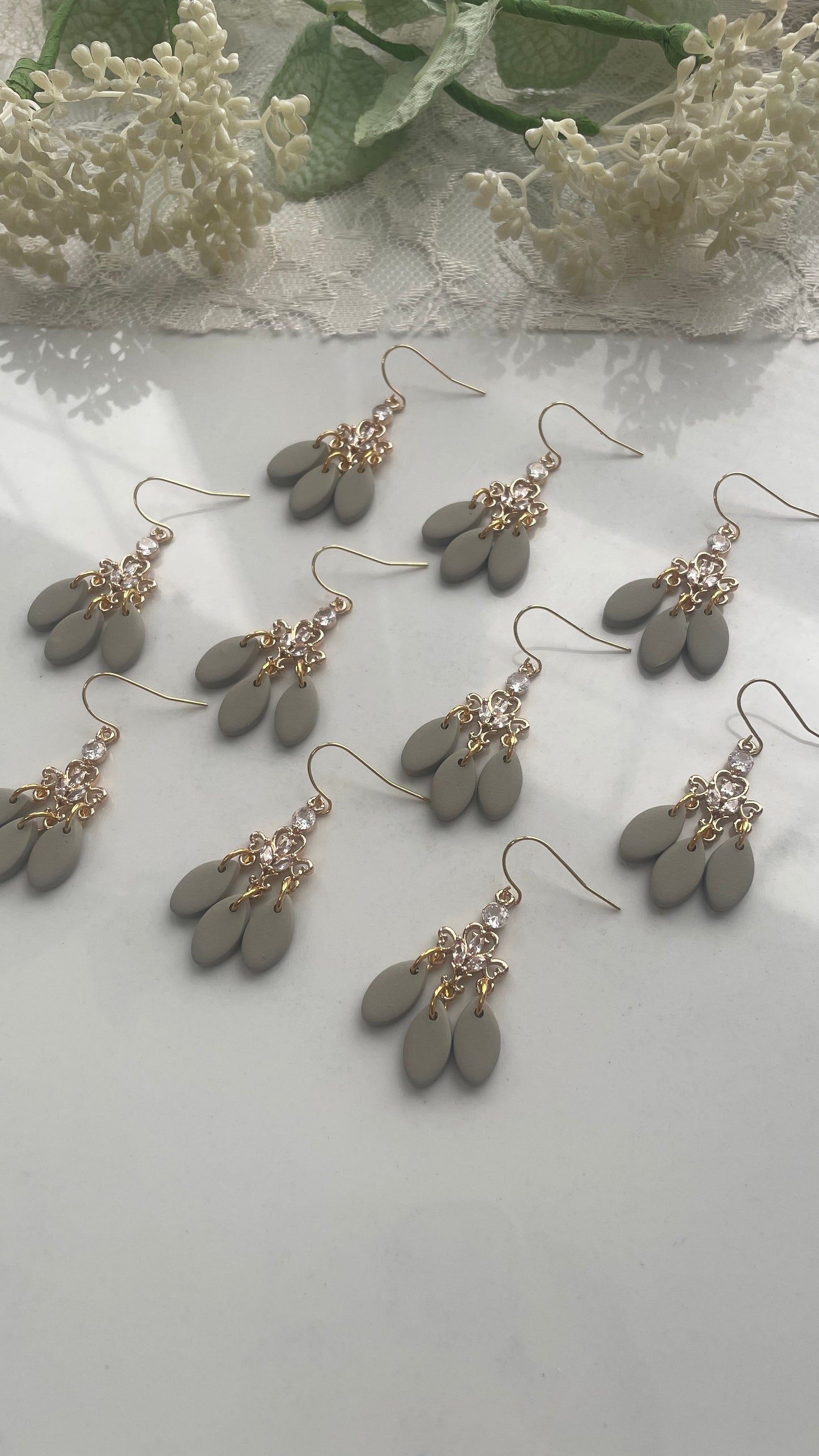 Clover Chandelier Dangles