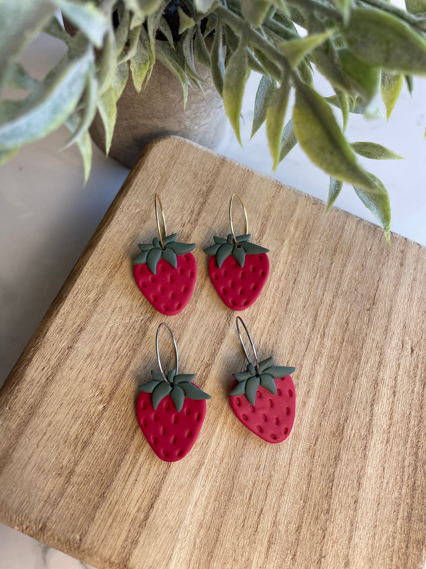 Strawberry Hoops