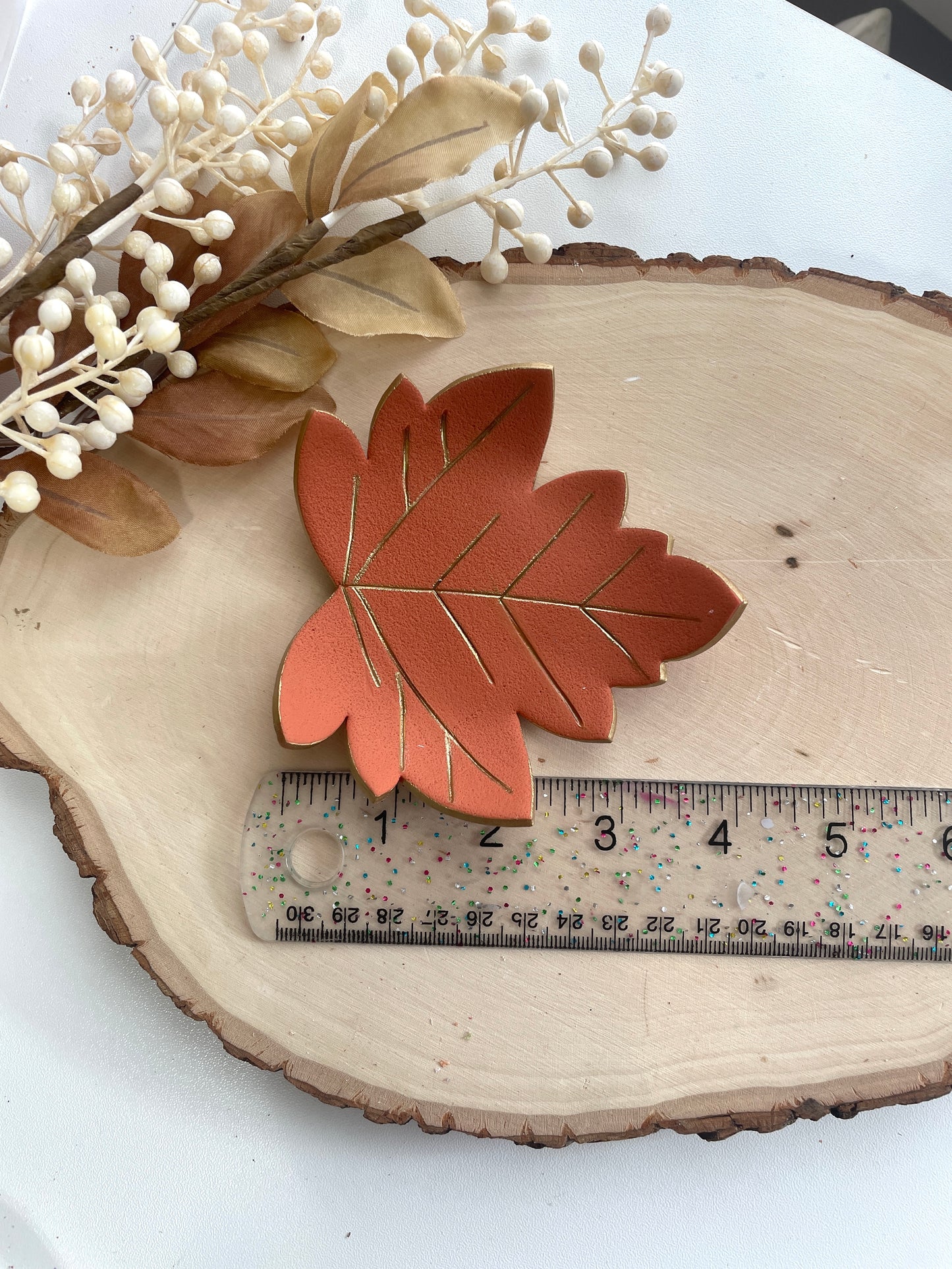 Autumn Leaves Jewelry Dish