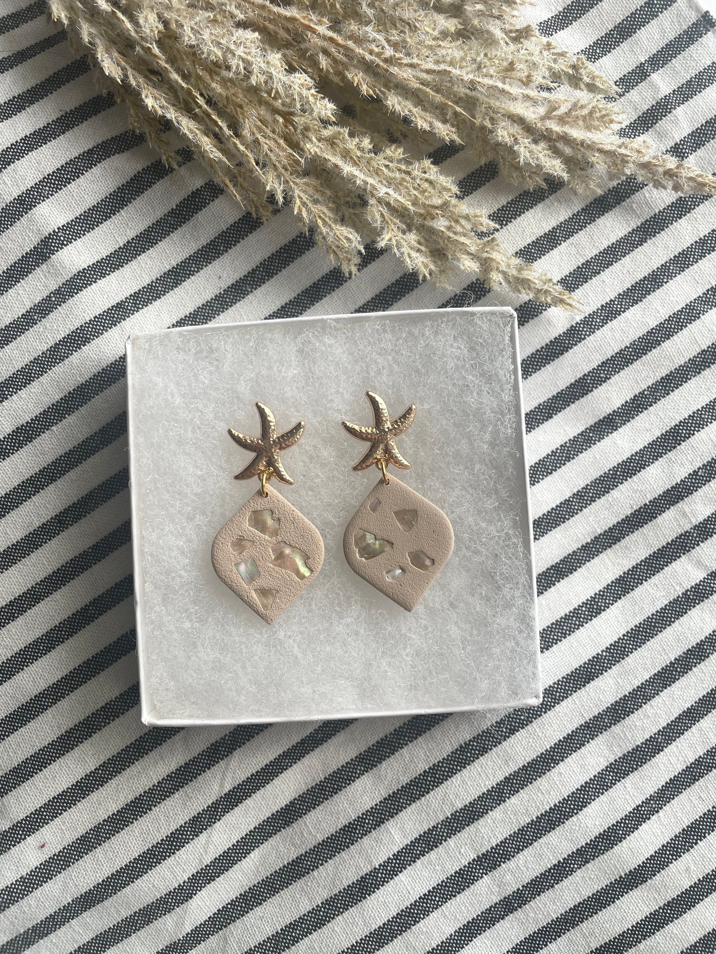 Sandy Seashell Dangles - Wholesale