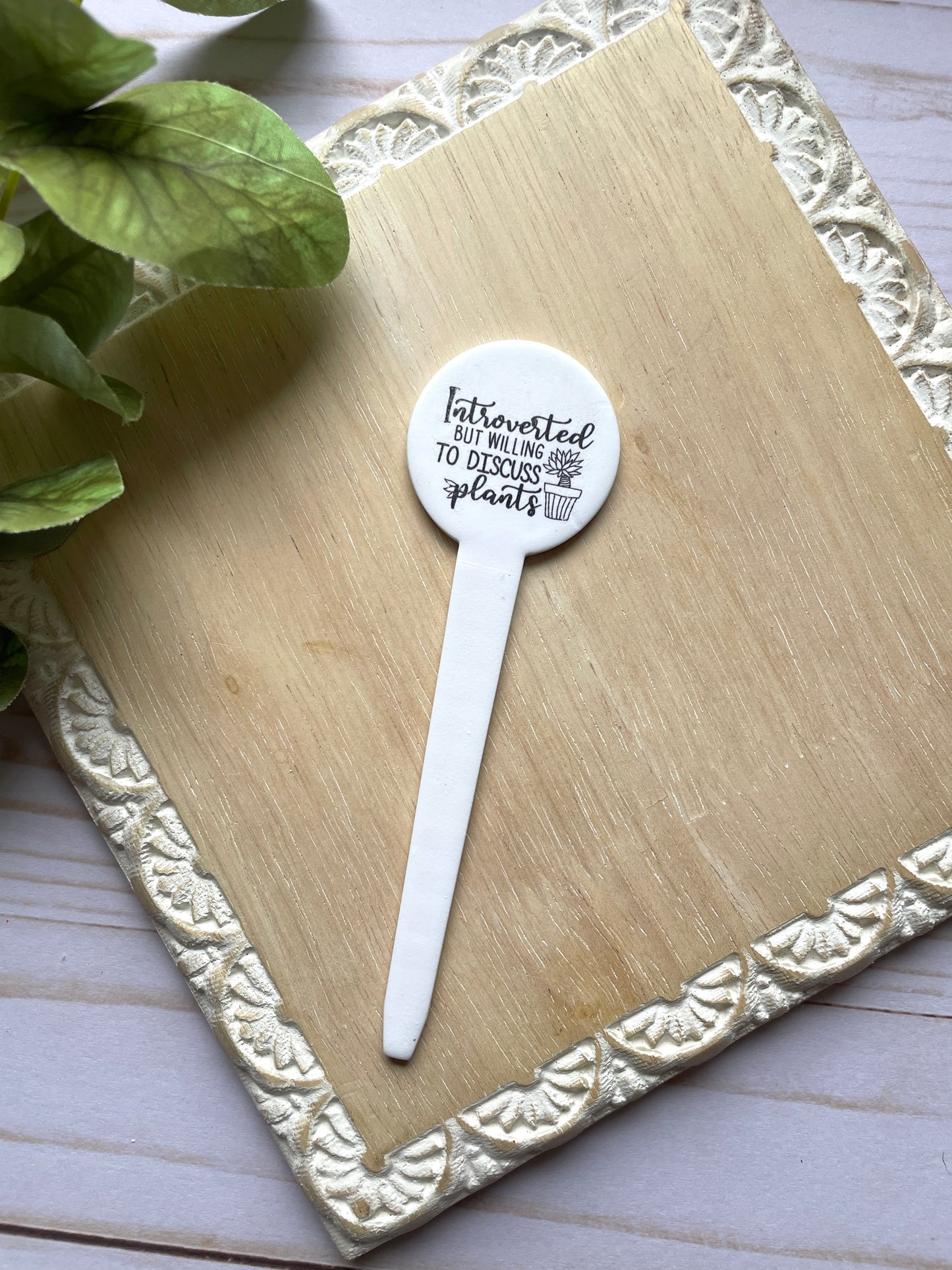 Unbe-leaf-able Plant Stakes