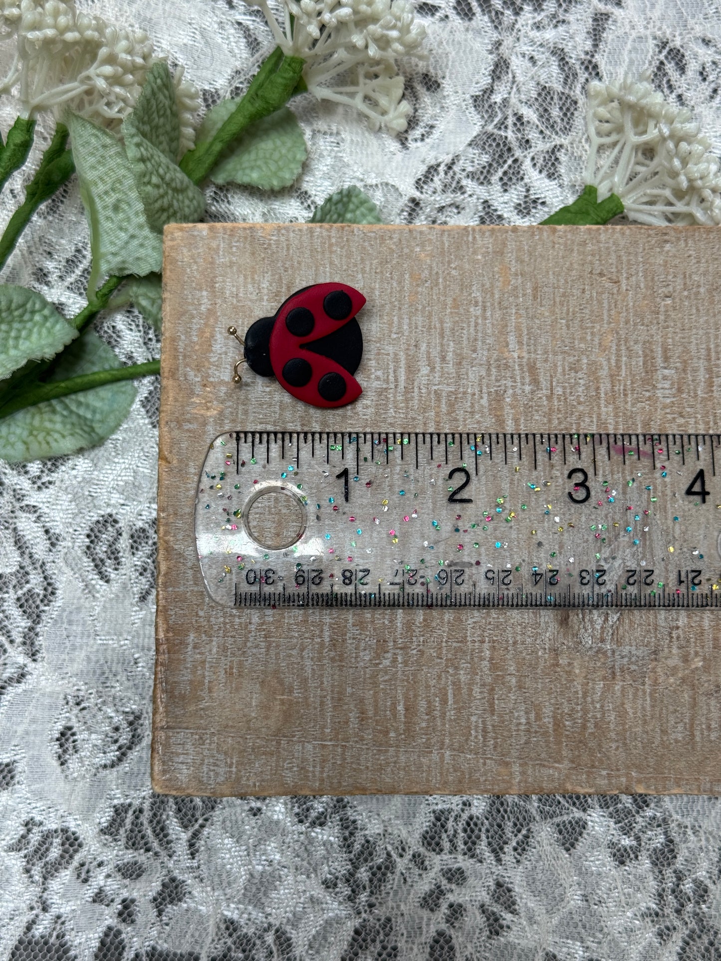 Ladybug Brooch
