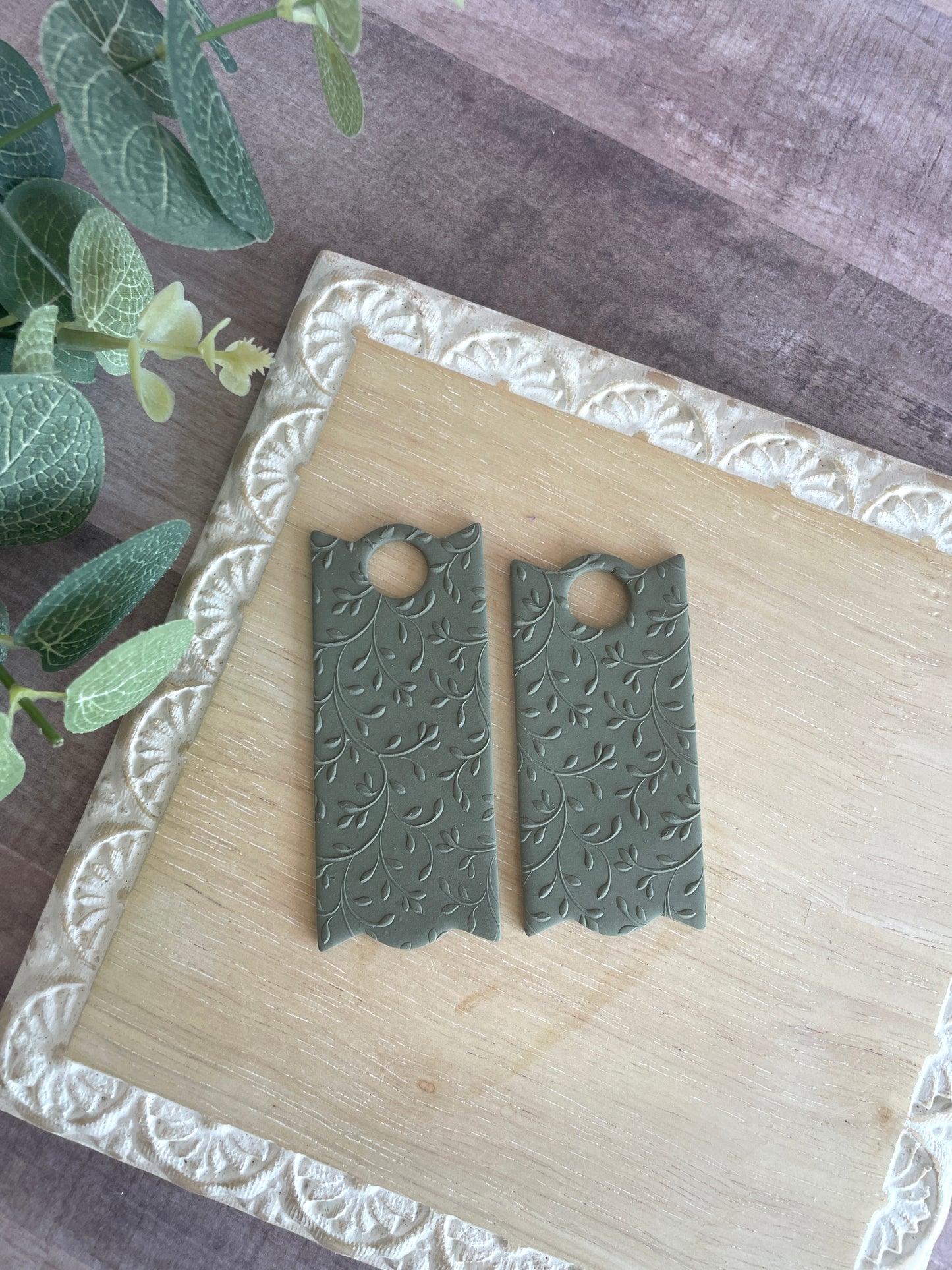 Textured Tumbler Cup Toppers