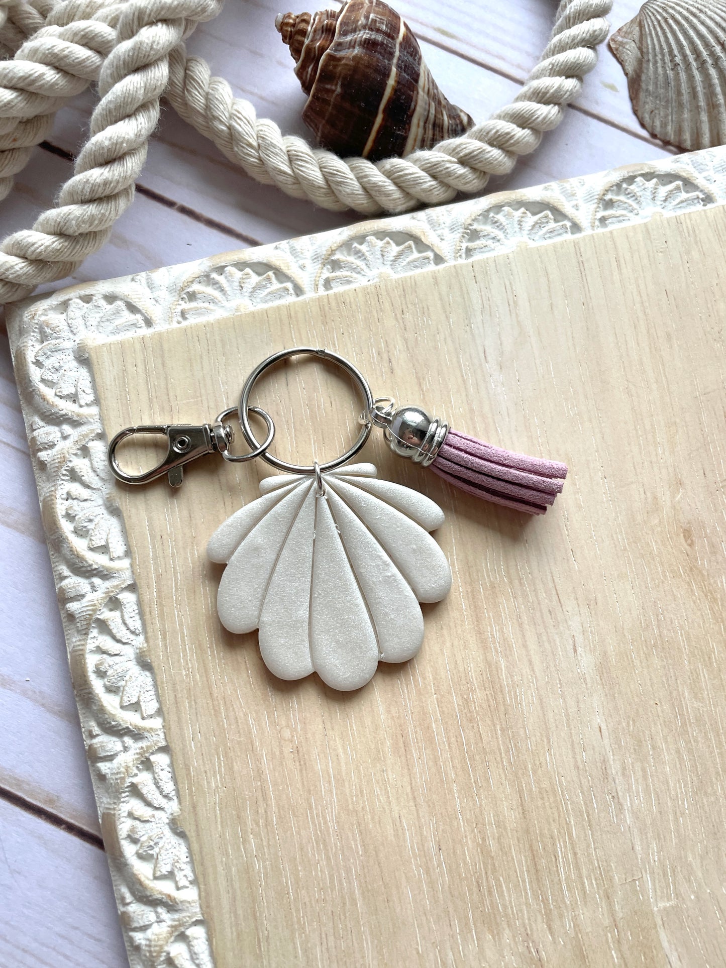 Seashell Keychain
