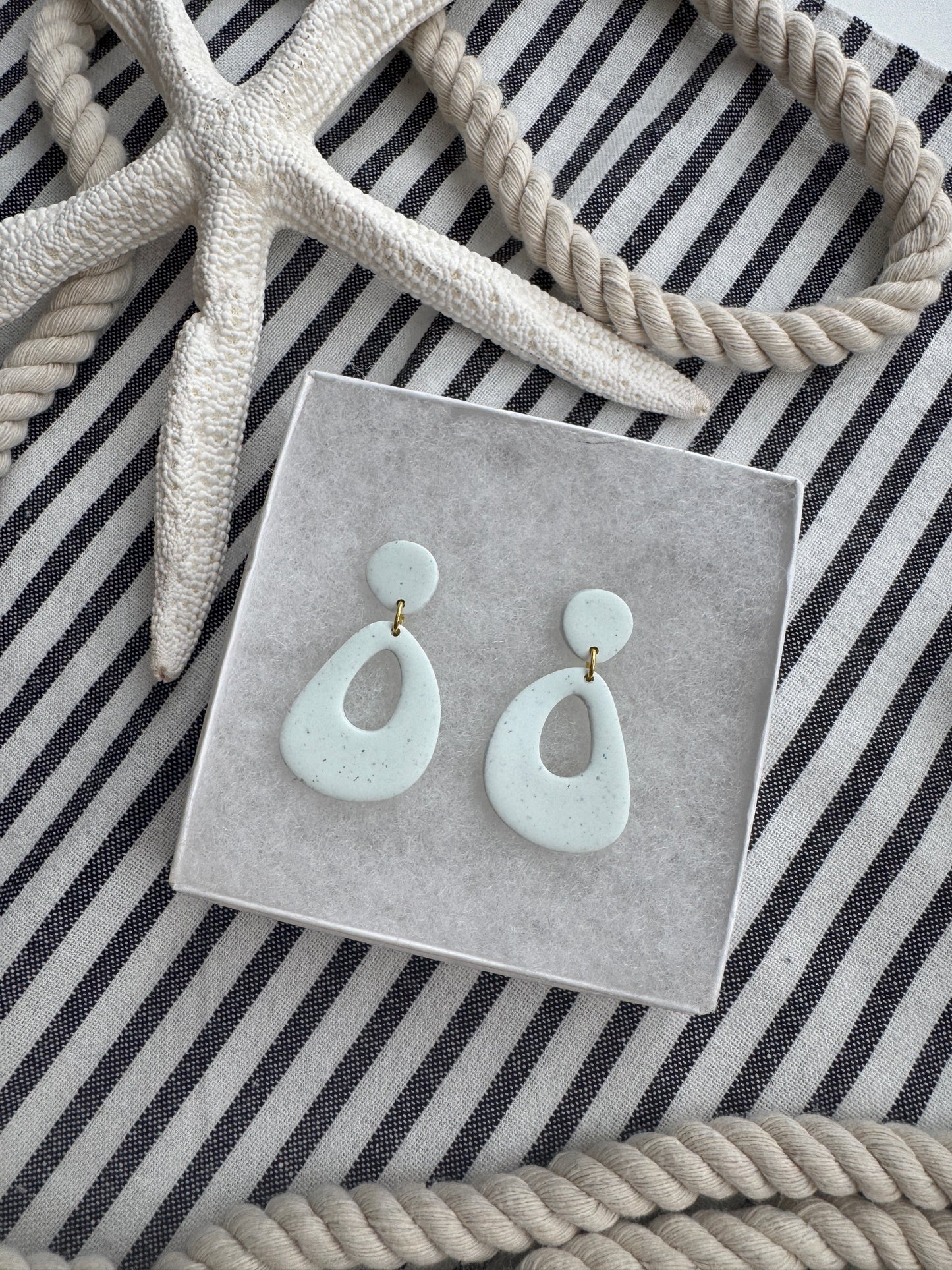 Organic Speckled Dangles