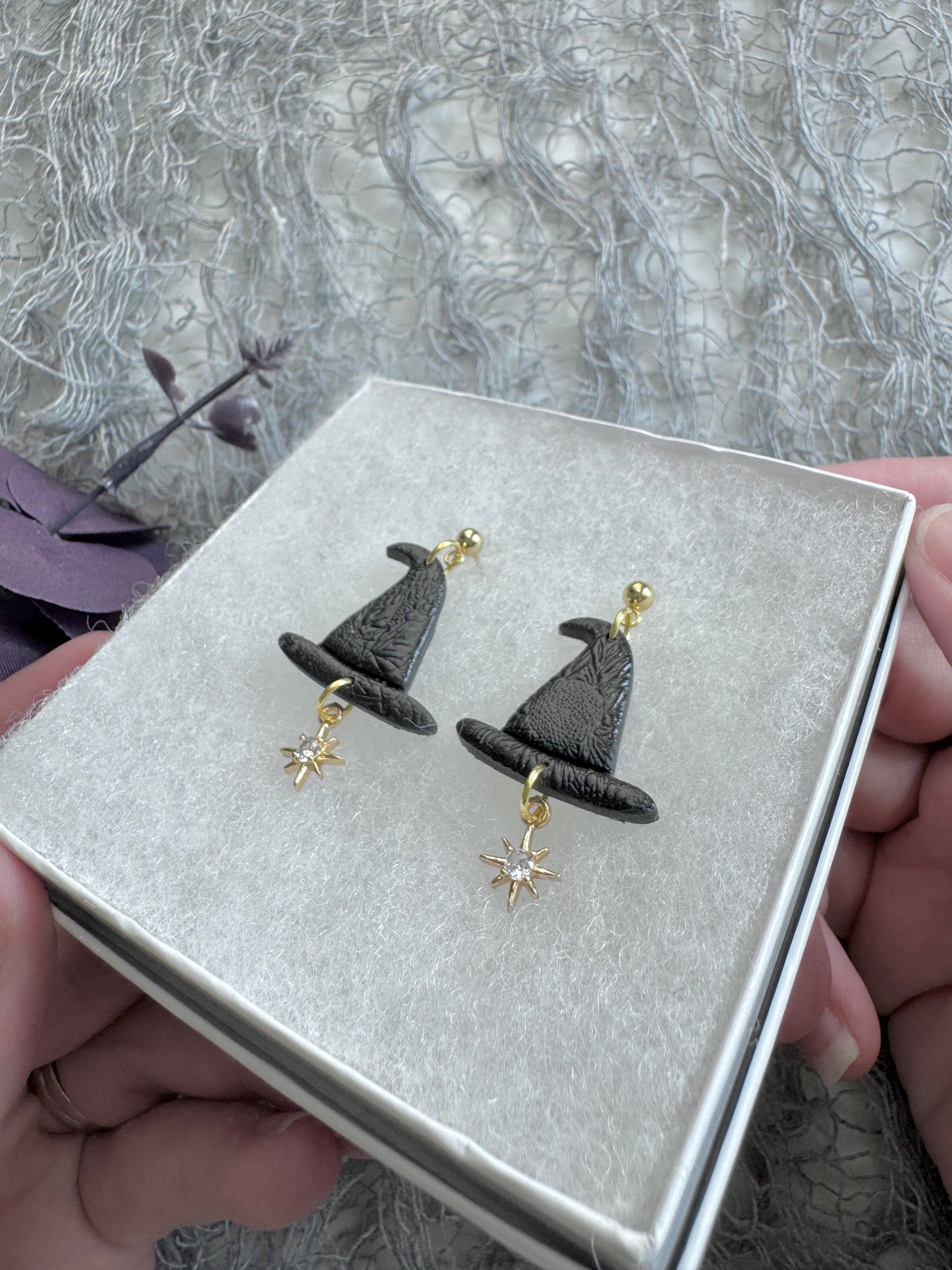 Mystical Witch Hat Dangles