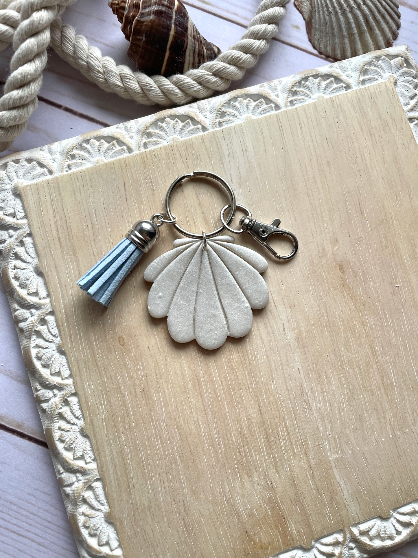 Seashell Keychain