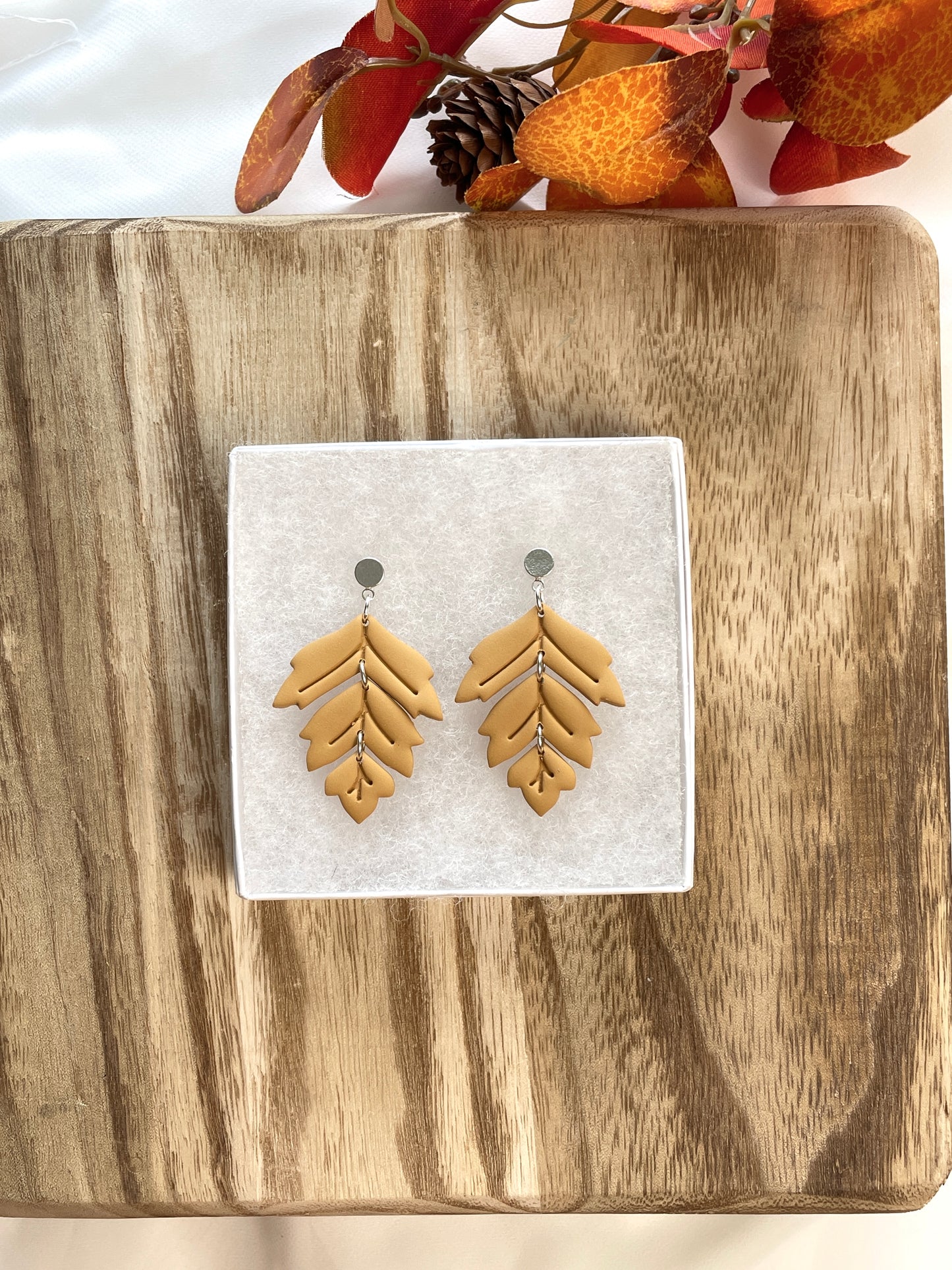 Leaf Trio Dangles