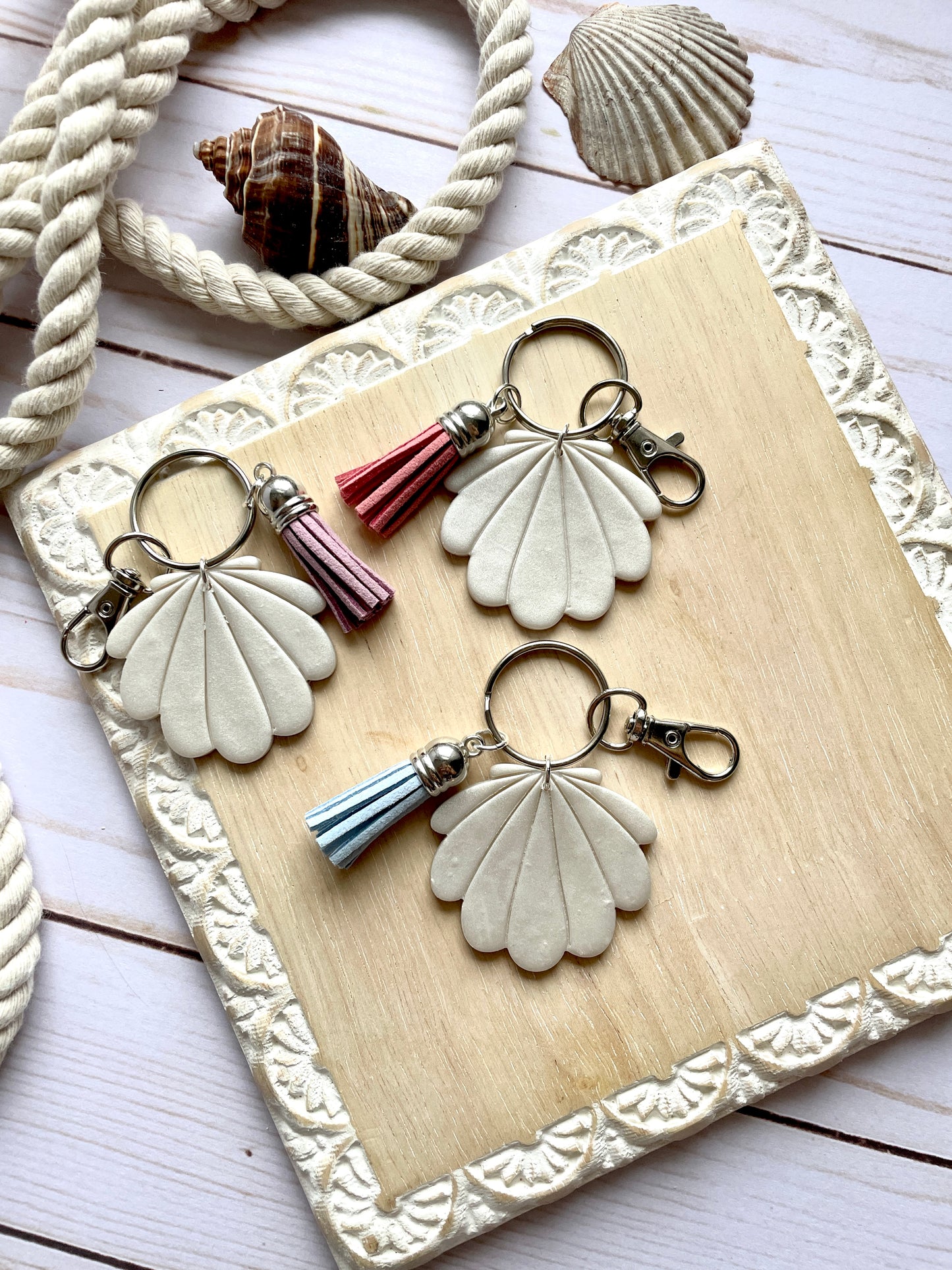 Seashell Keychain