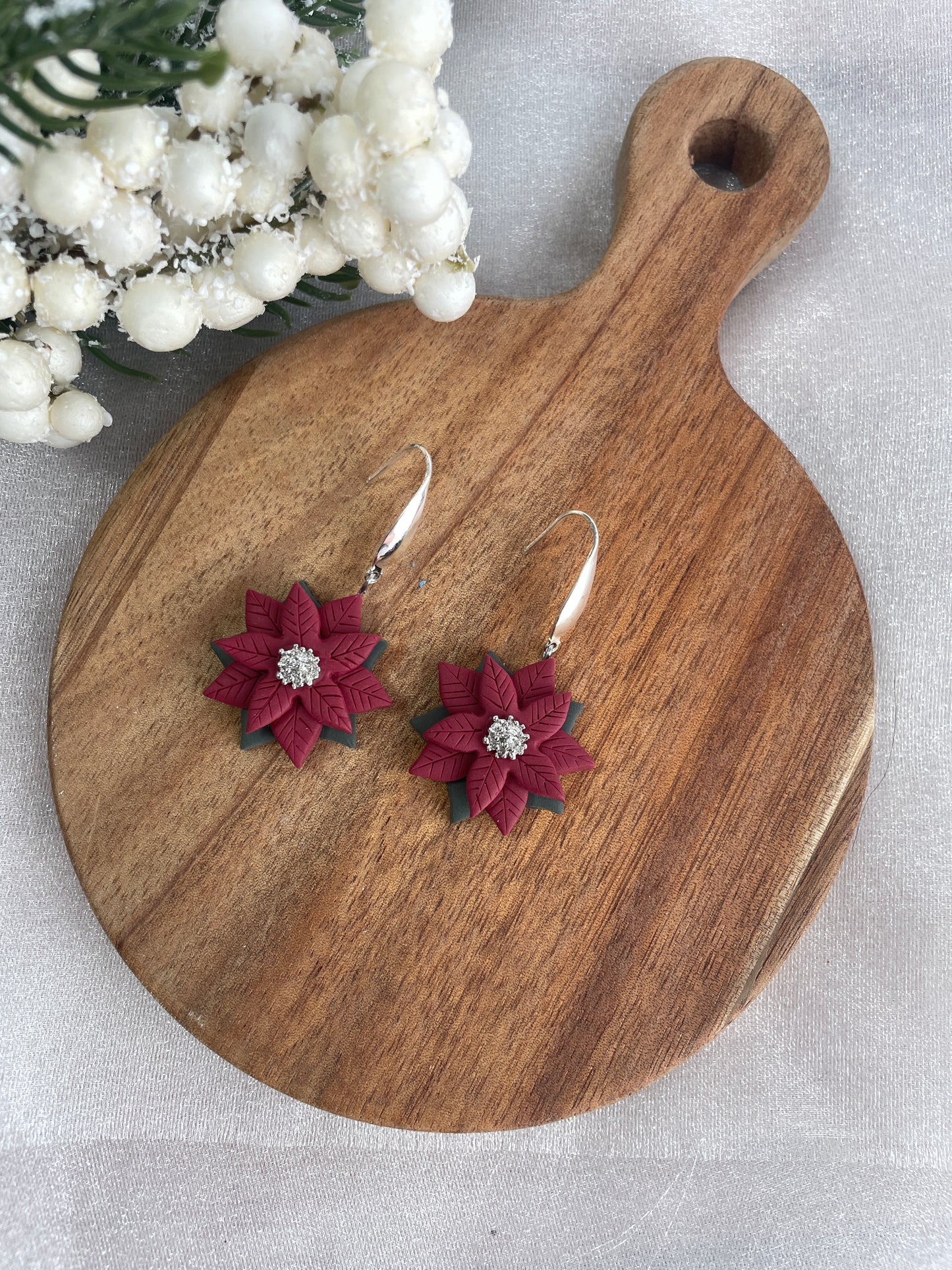 Poinsettia Dangles