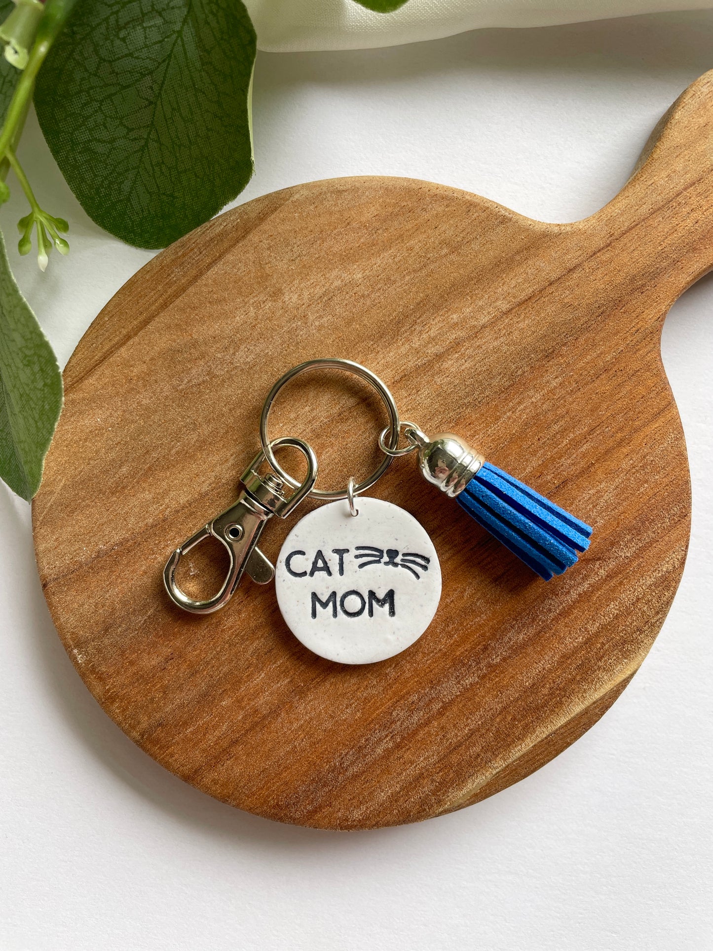 Dog/Cat Mom Keychain