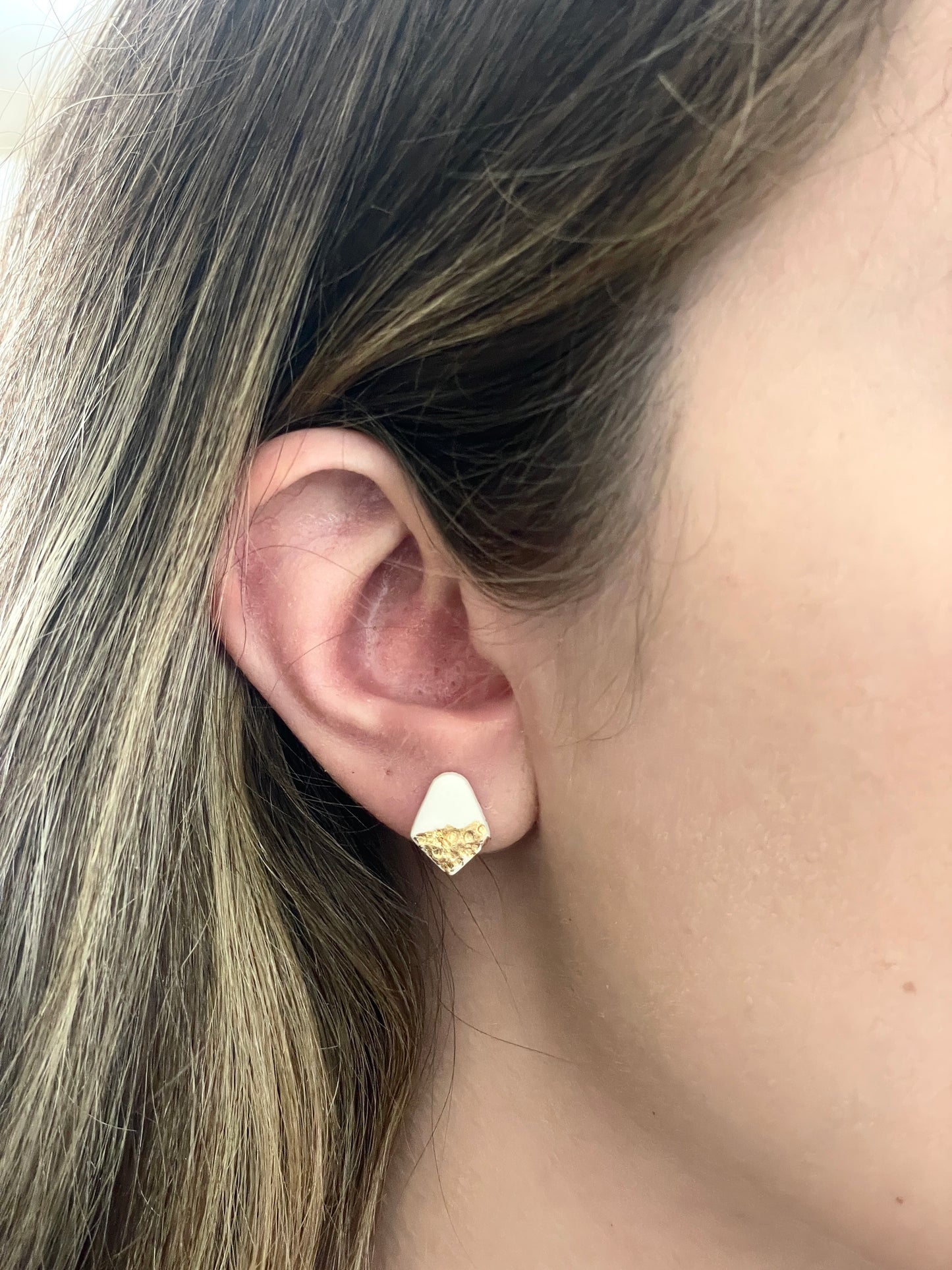 Black and White Mini Studs