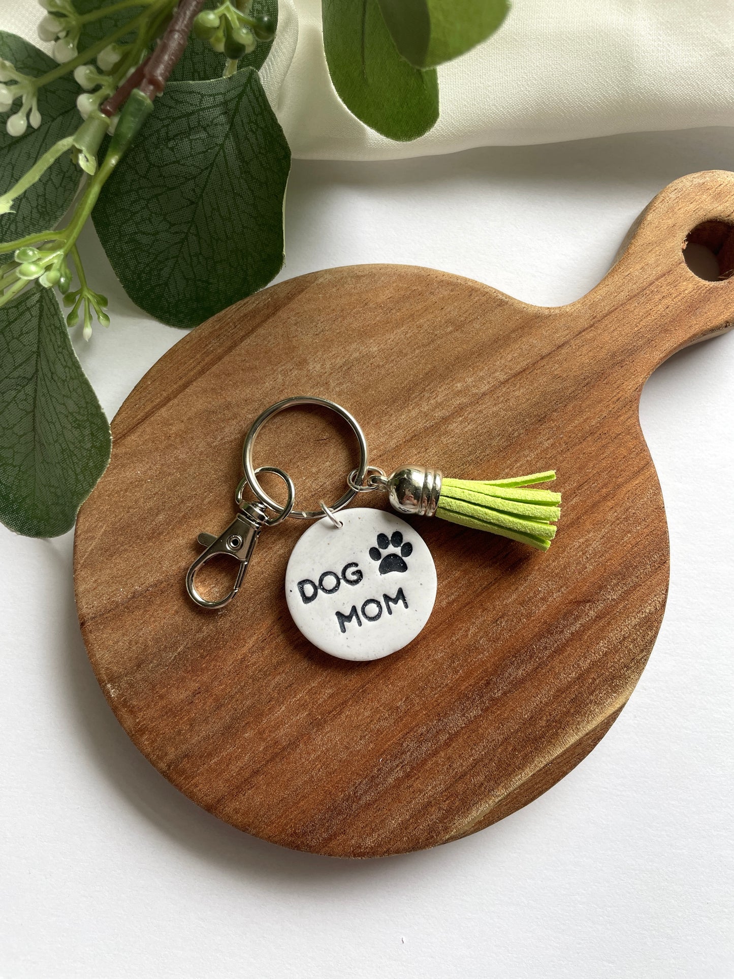 Dog/Cat Mom Keychain