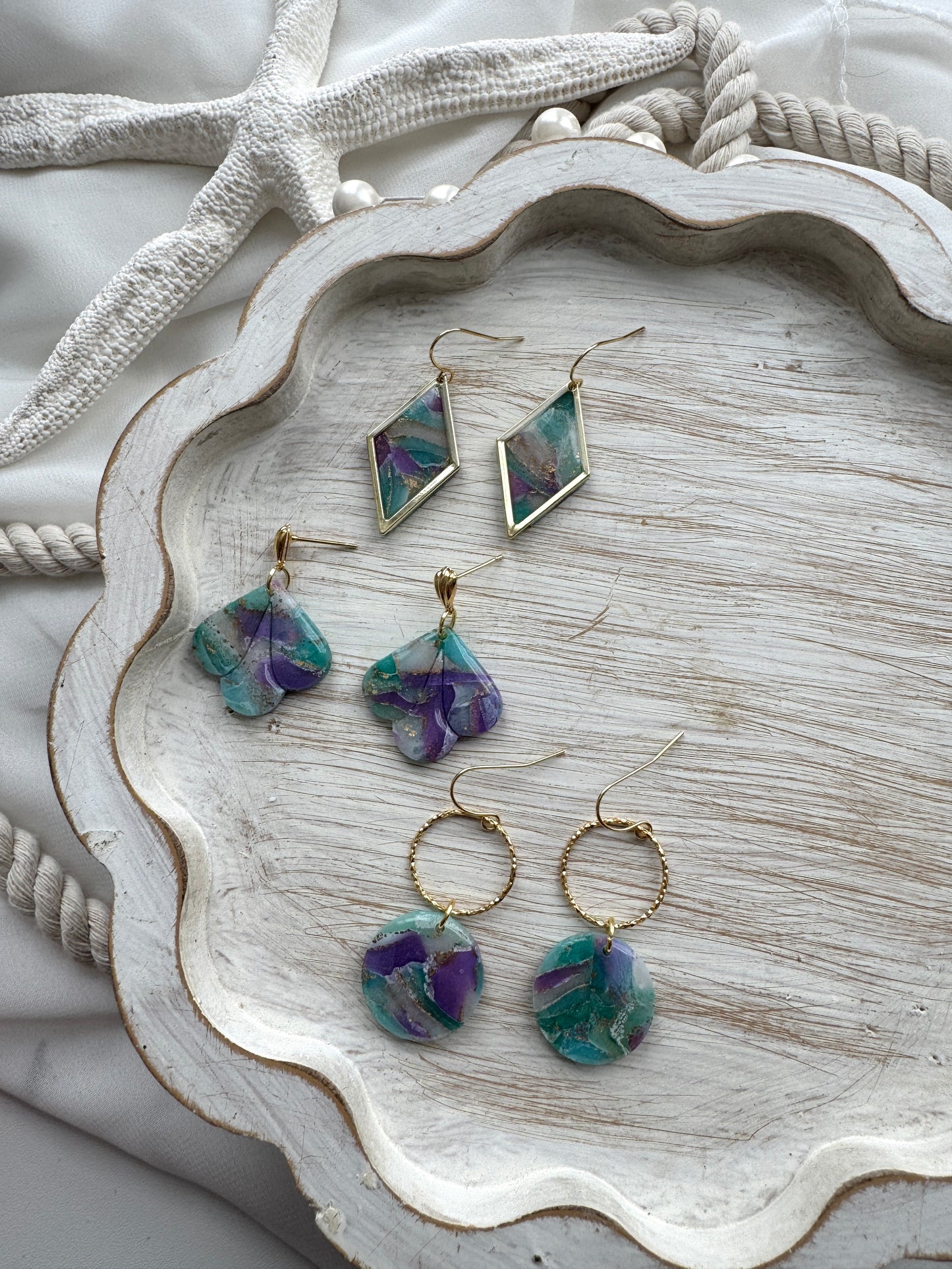 Enchanted Mermaid Stones - Gold