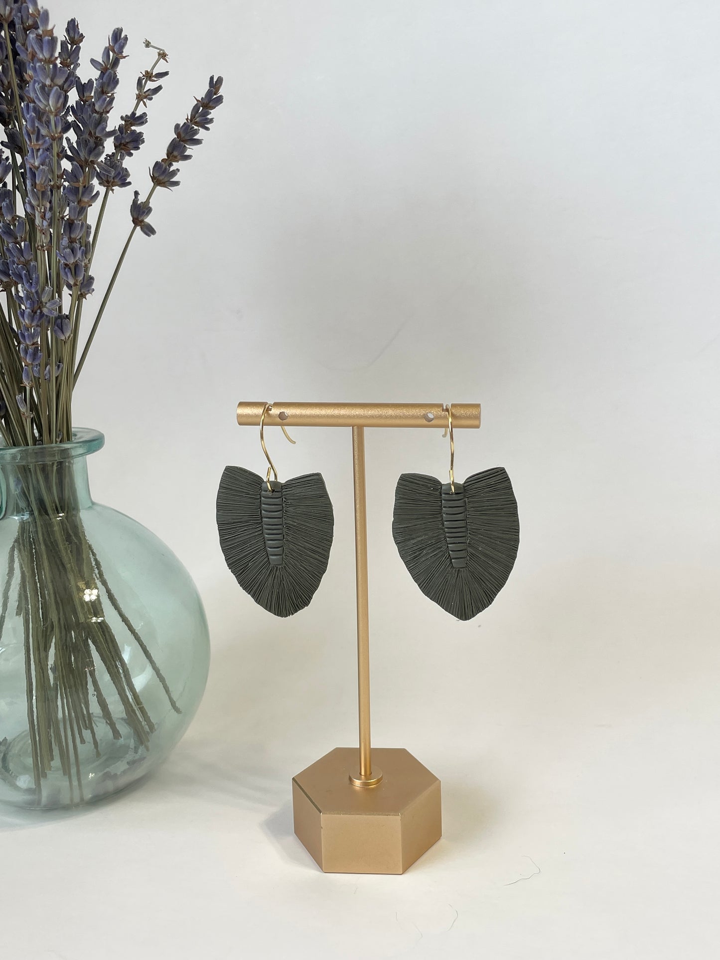 Feather Macrame Dangles