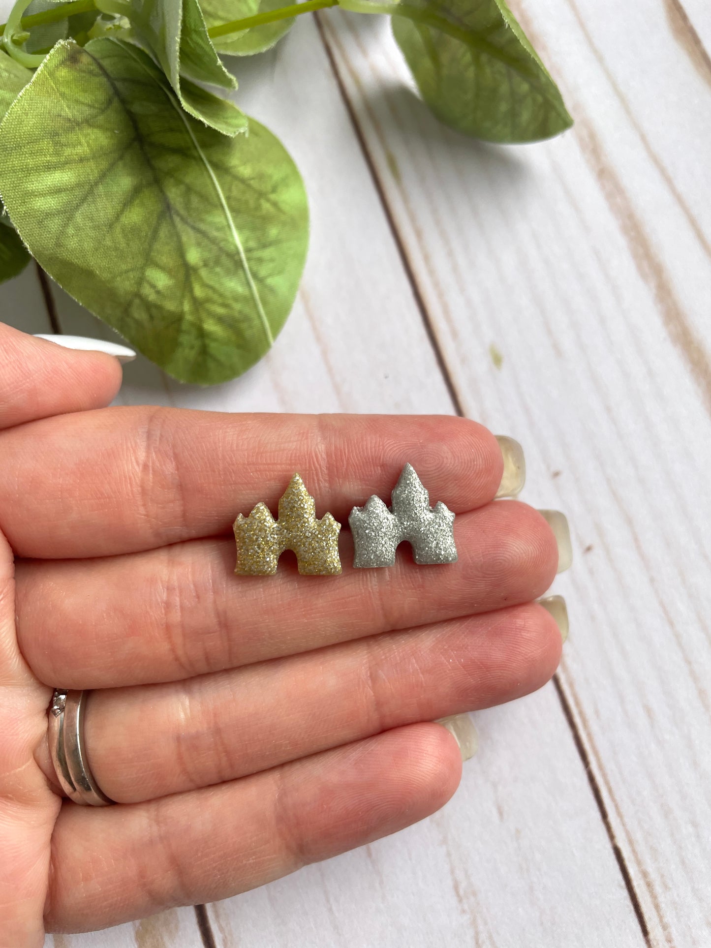 Glitter Castle Studs