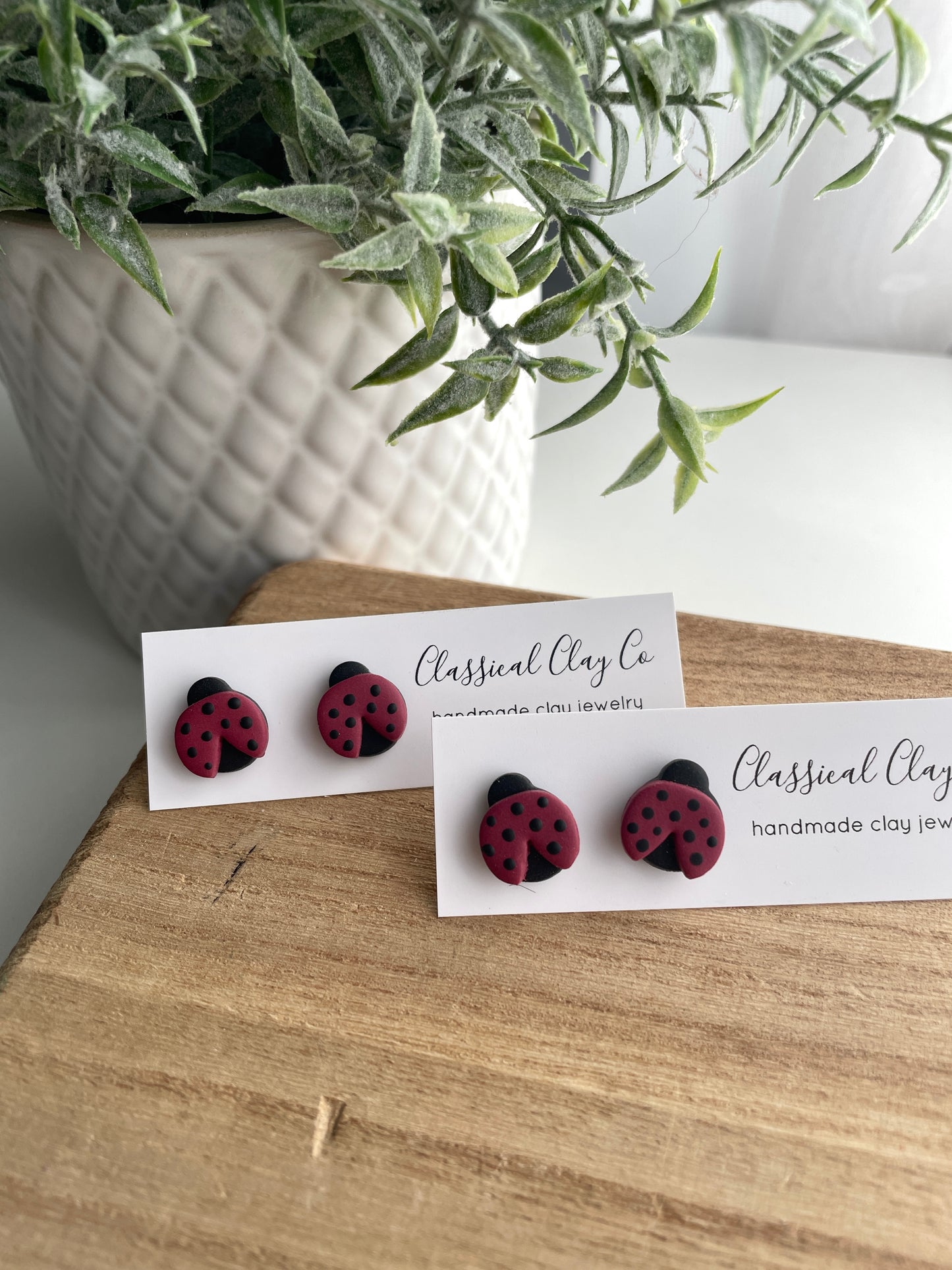 Ladybug Studs - Wholesale