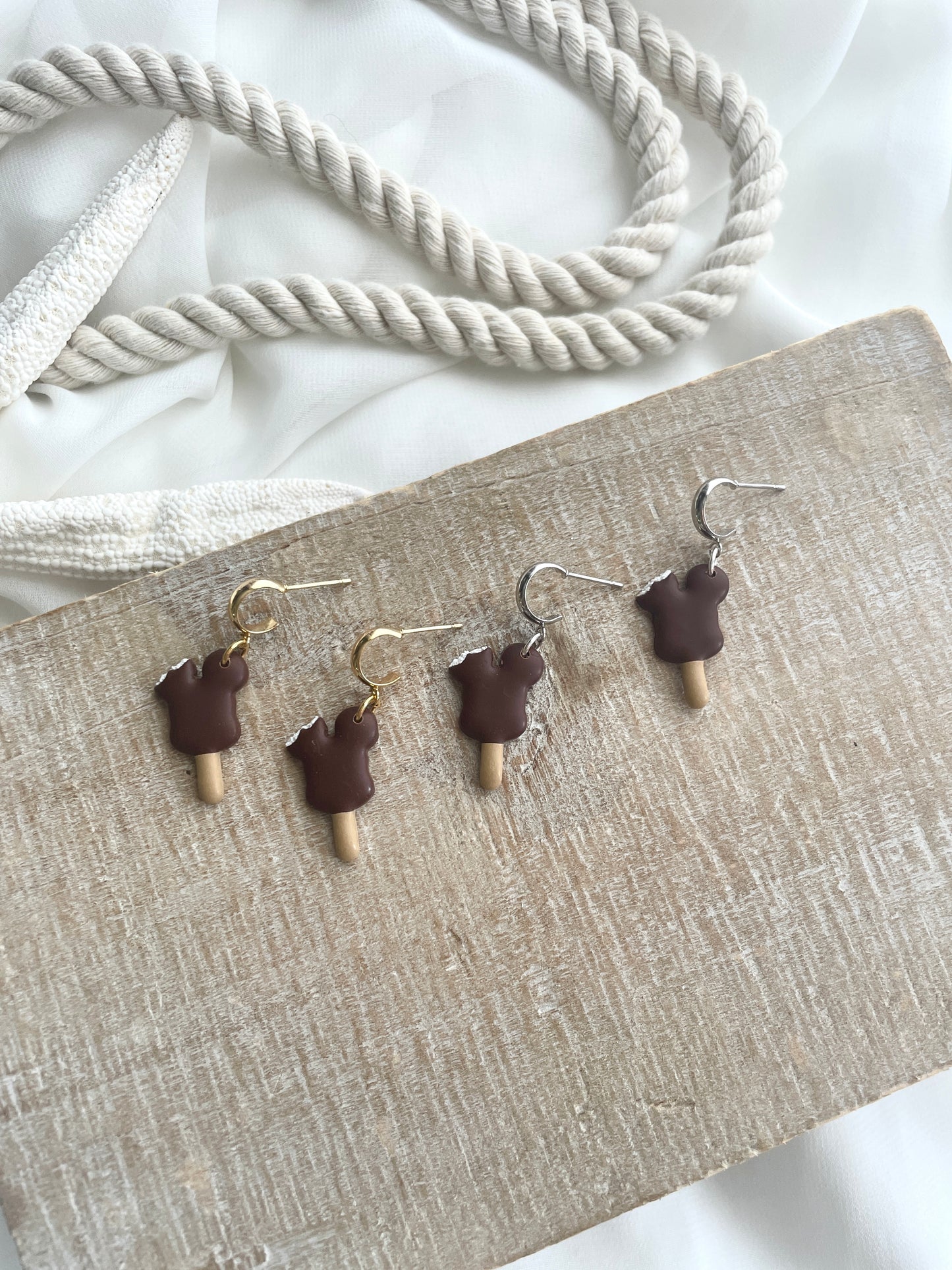 Mouse Shaped Ice Cream Dangles
