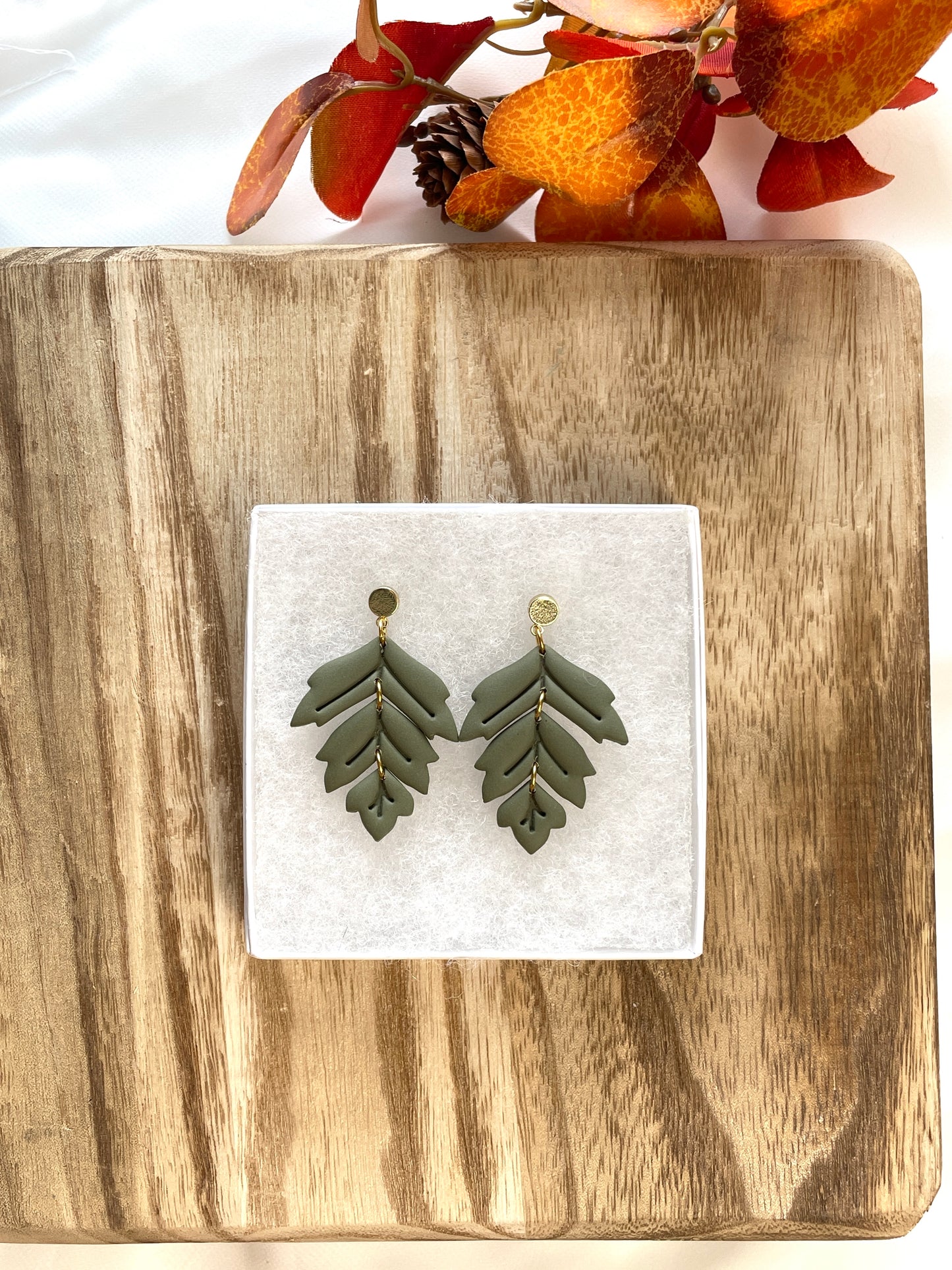 Leaf Trio Dangles