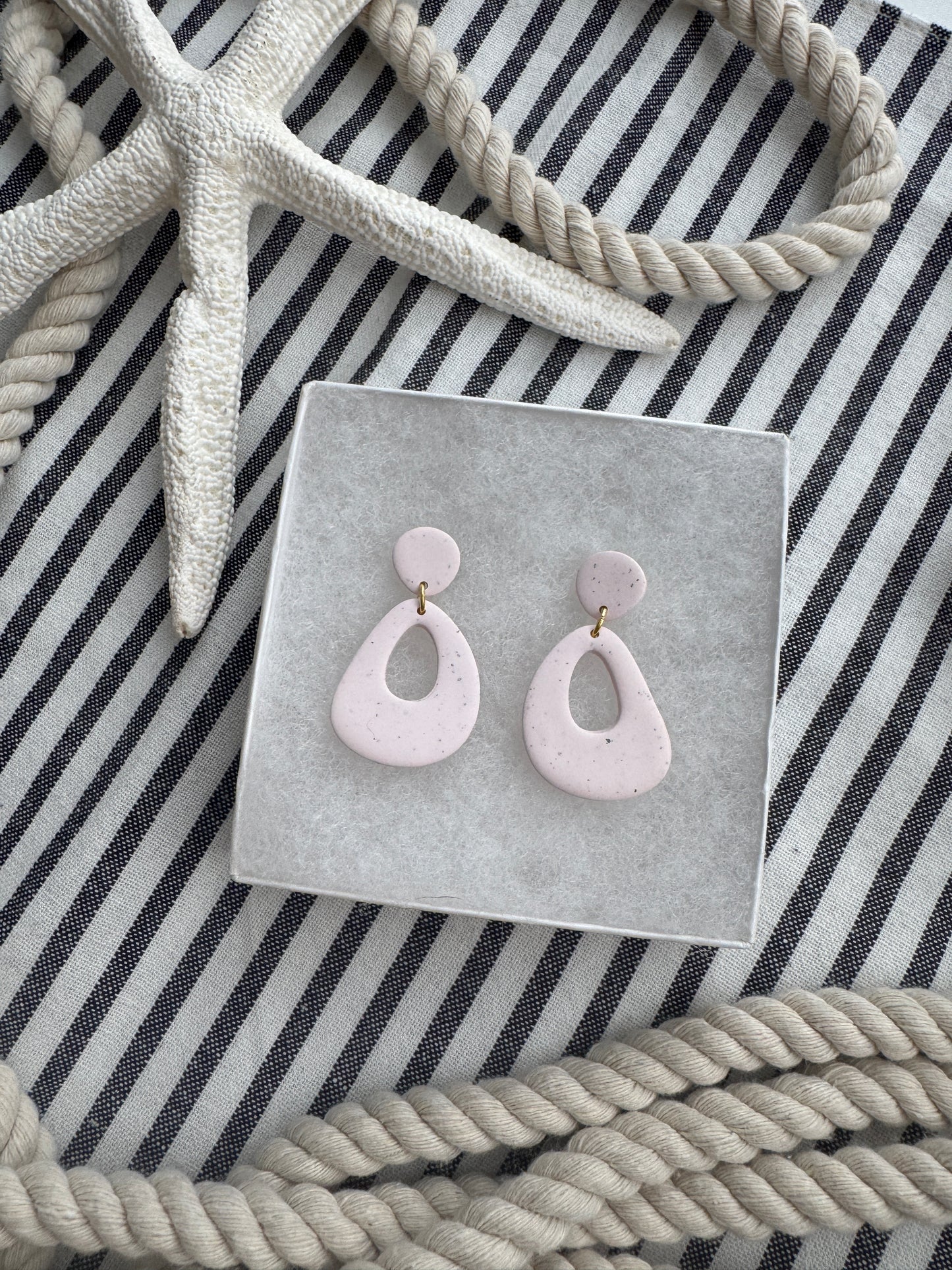 Organic Speckled Dangles