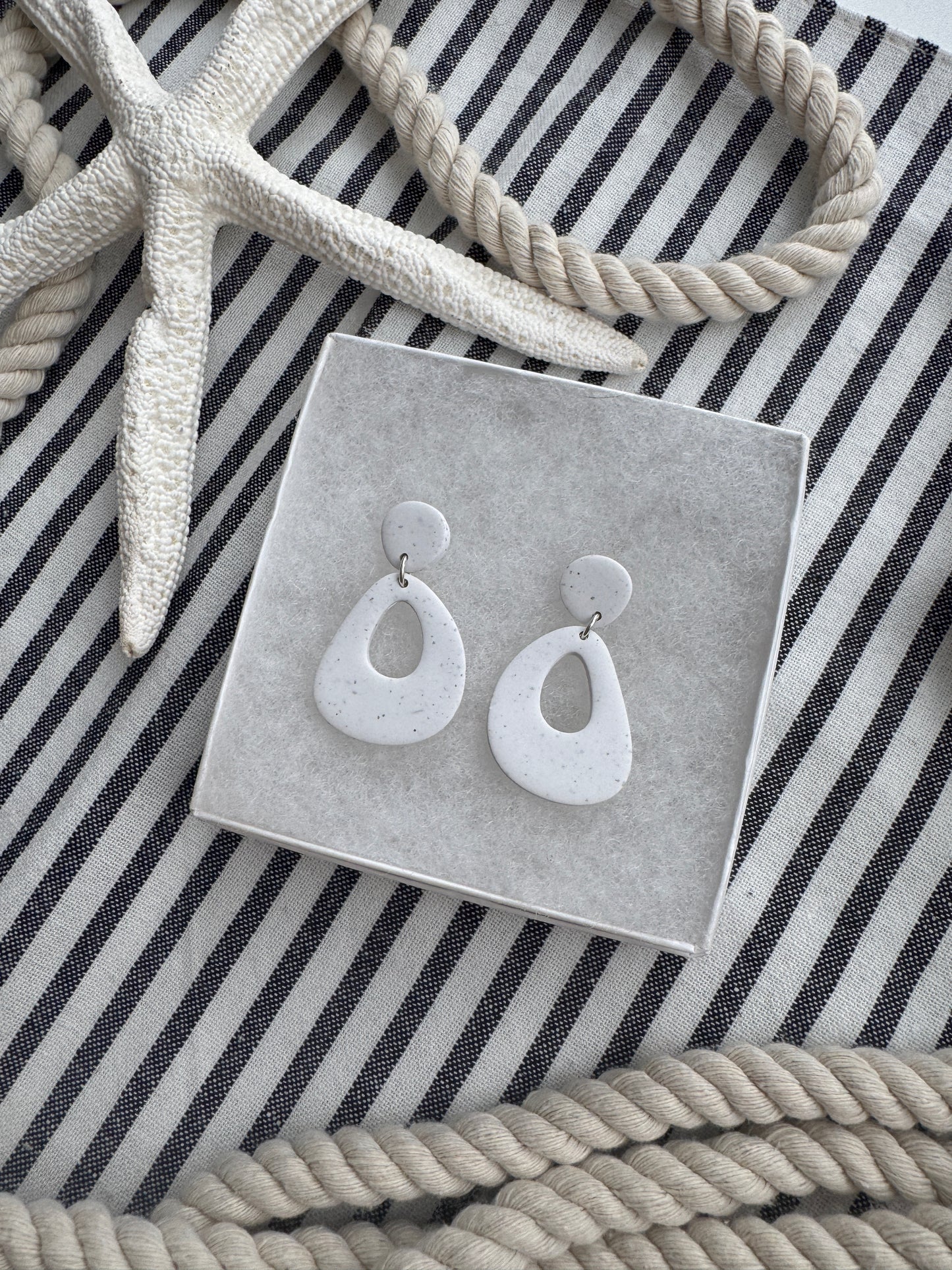 Organic Speckled Dangles